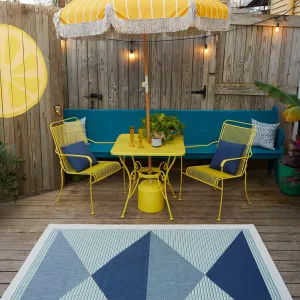 Helidon Modern Geometric Indoor/Outdoor Area Rug
