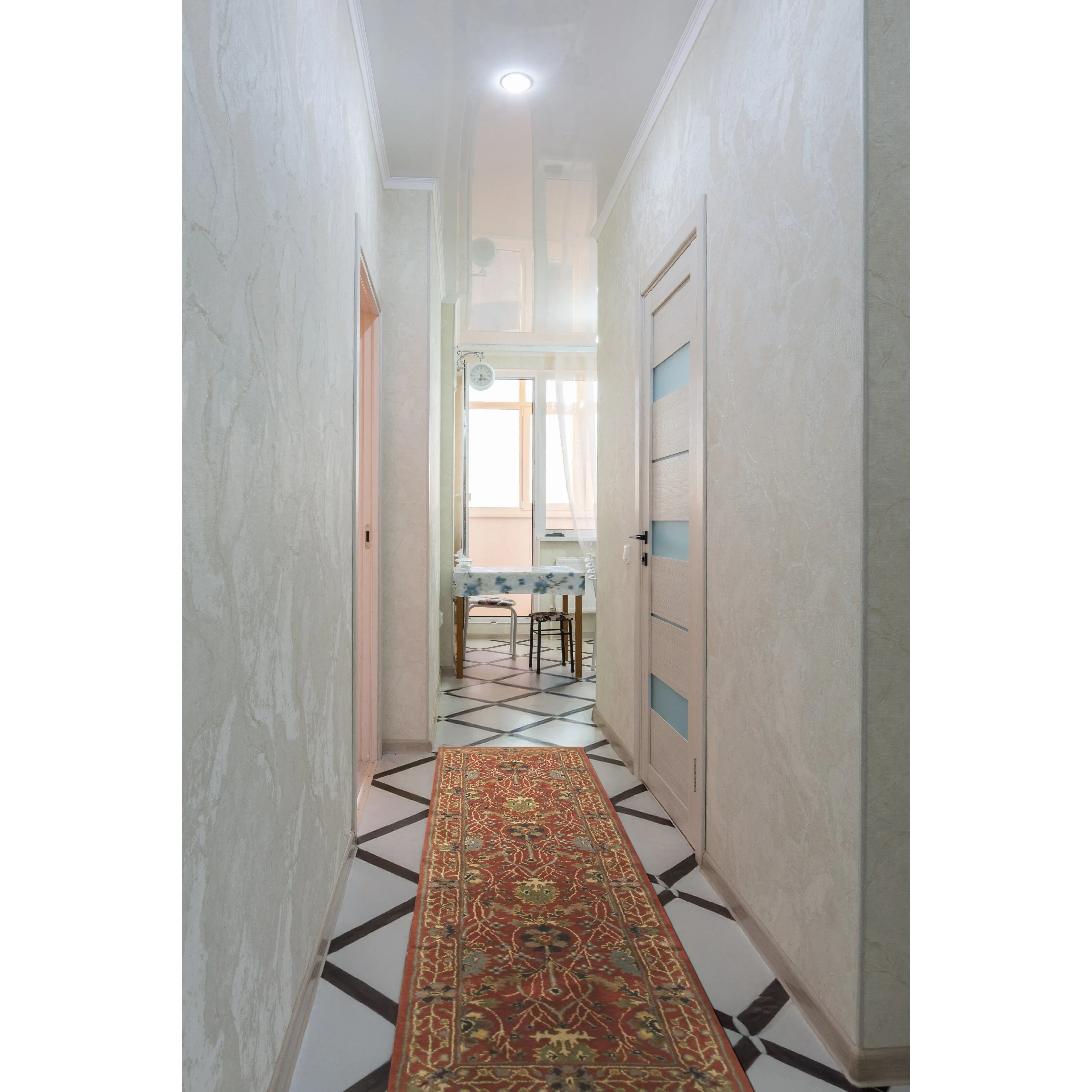 Home Decor Rust Hand-Tufted Wool Morris Rug by EORC Luxurious and Elegant Area Rug for Adding Warmth and Timeless Charm to You