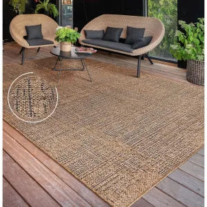 Indoor & Outdoor Rug Mottled Boho Look