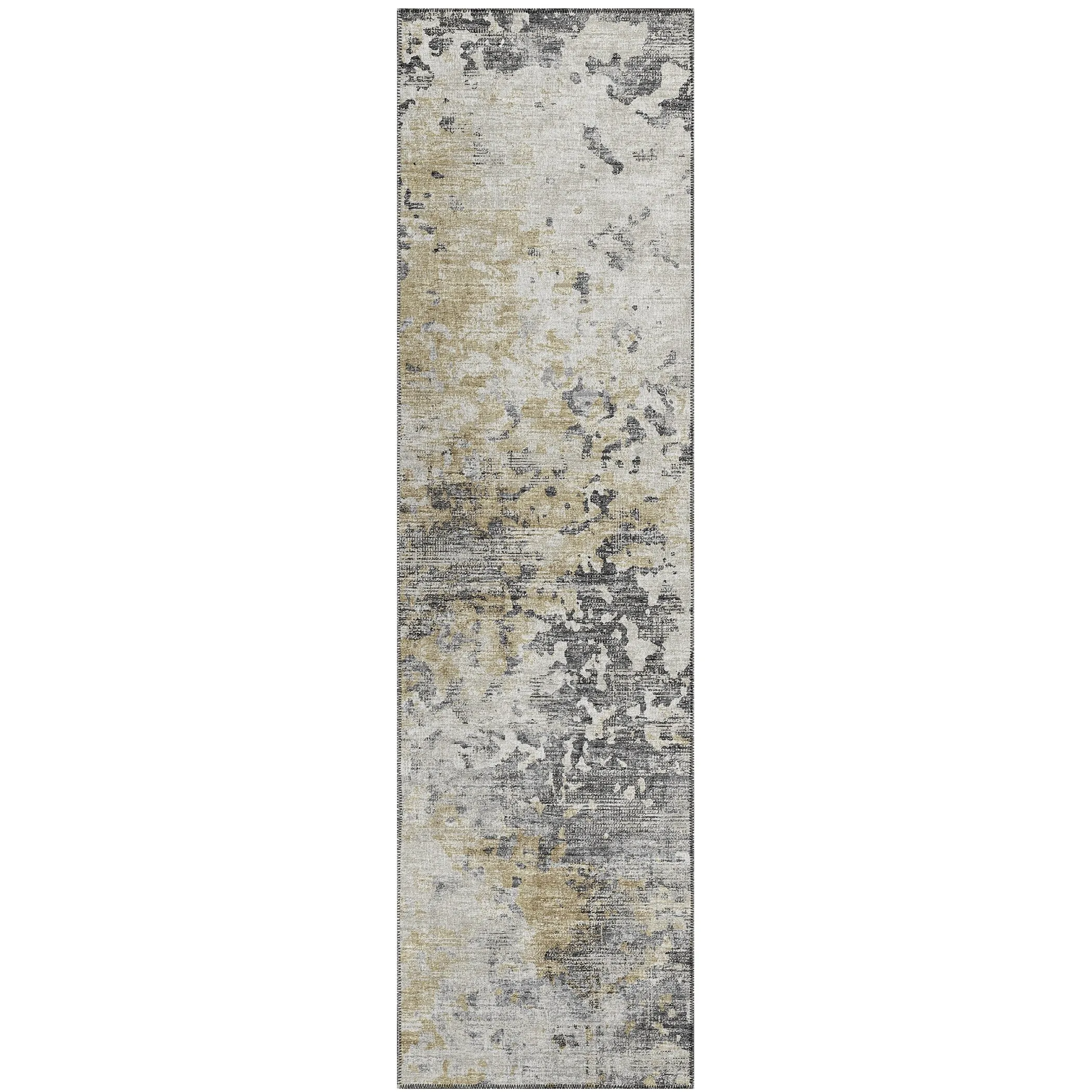 Indoor/ Outdoor Accord Modern Abstract Polyester Washable Rug New