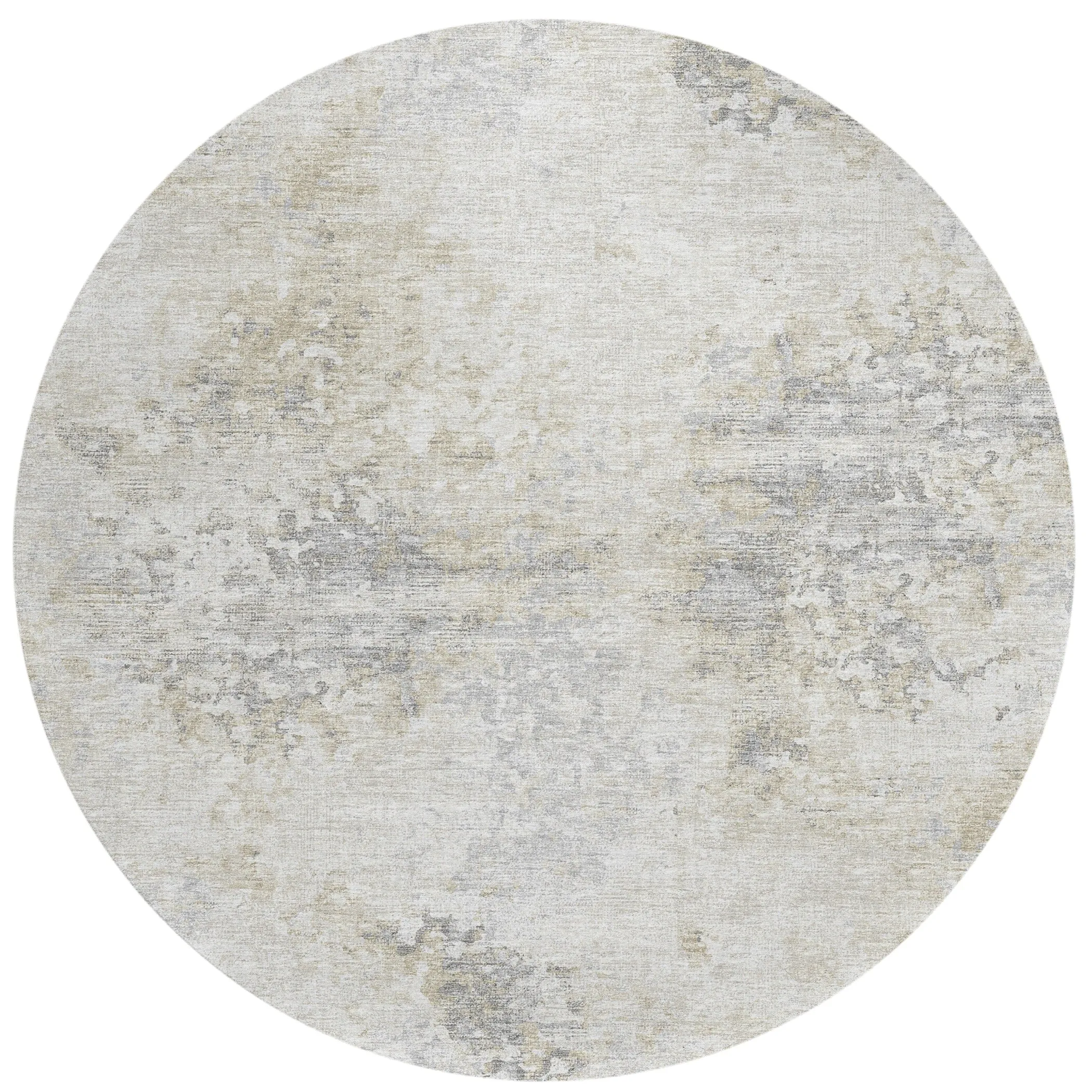 Indoor/ Outdoor Accord Modern Abstract Polyester Washable Rug New