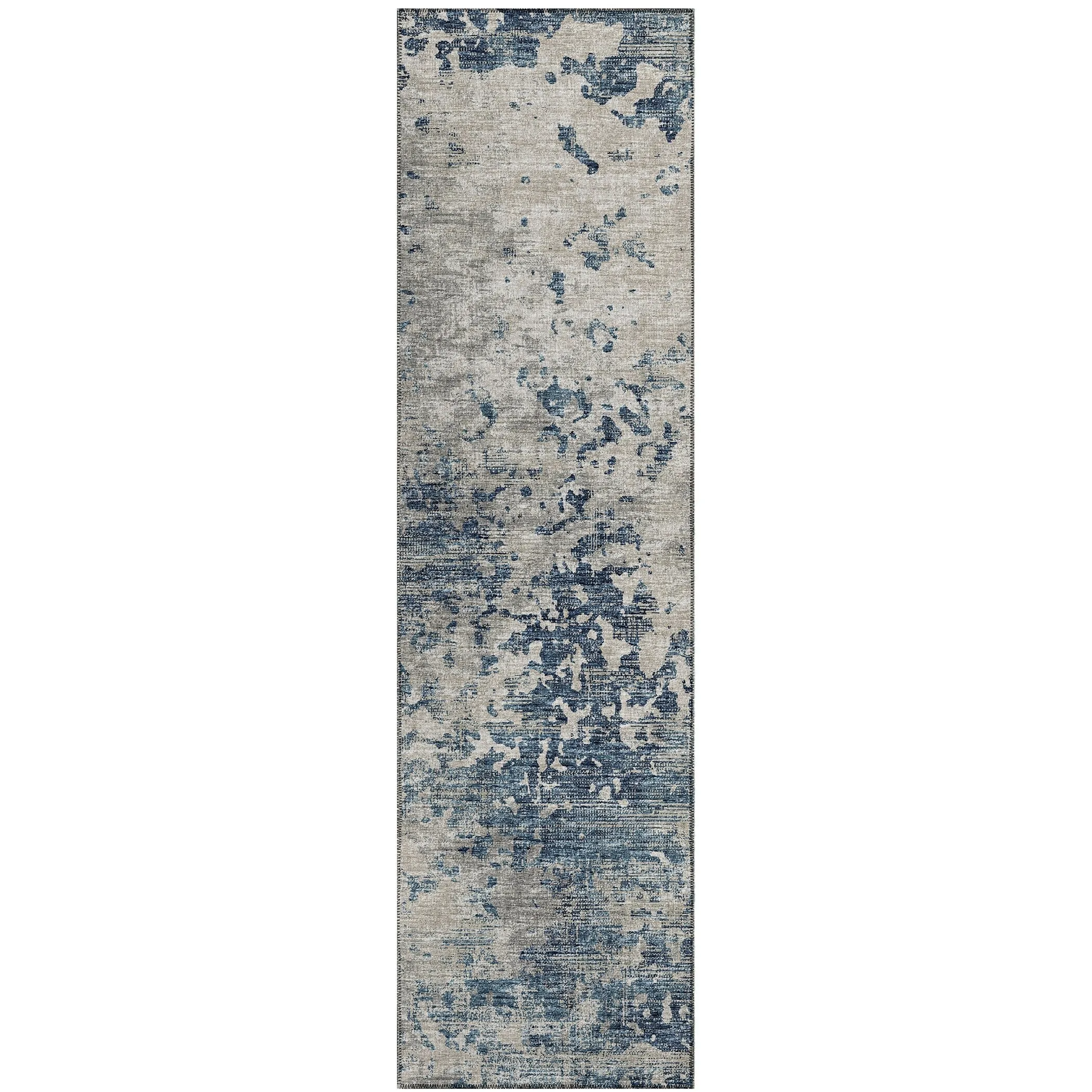 Indoor/ Outdoor Accord Modern Abstract Polyester Washable Rug New