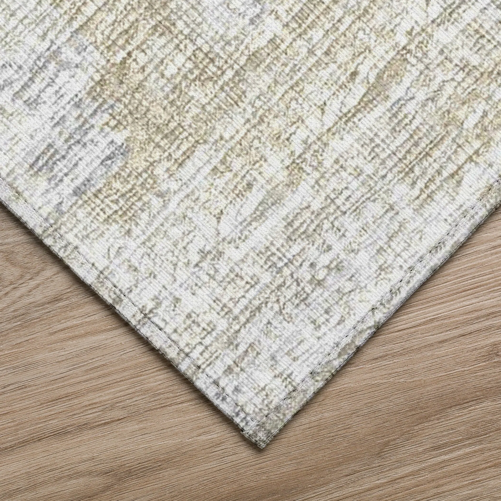 Indoor/ Outdoor Accord Modern Abstract Polyester Washable Rug New