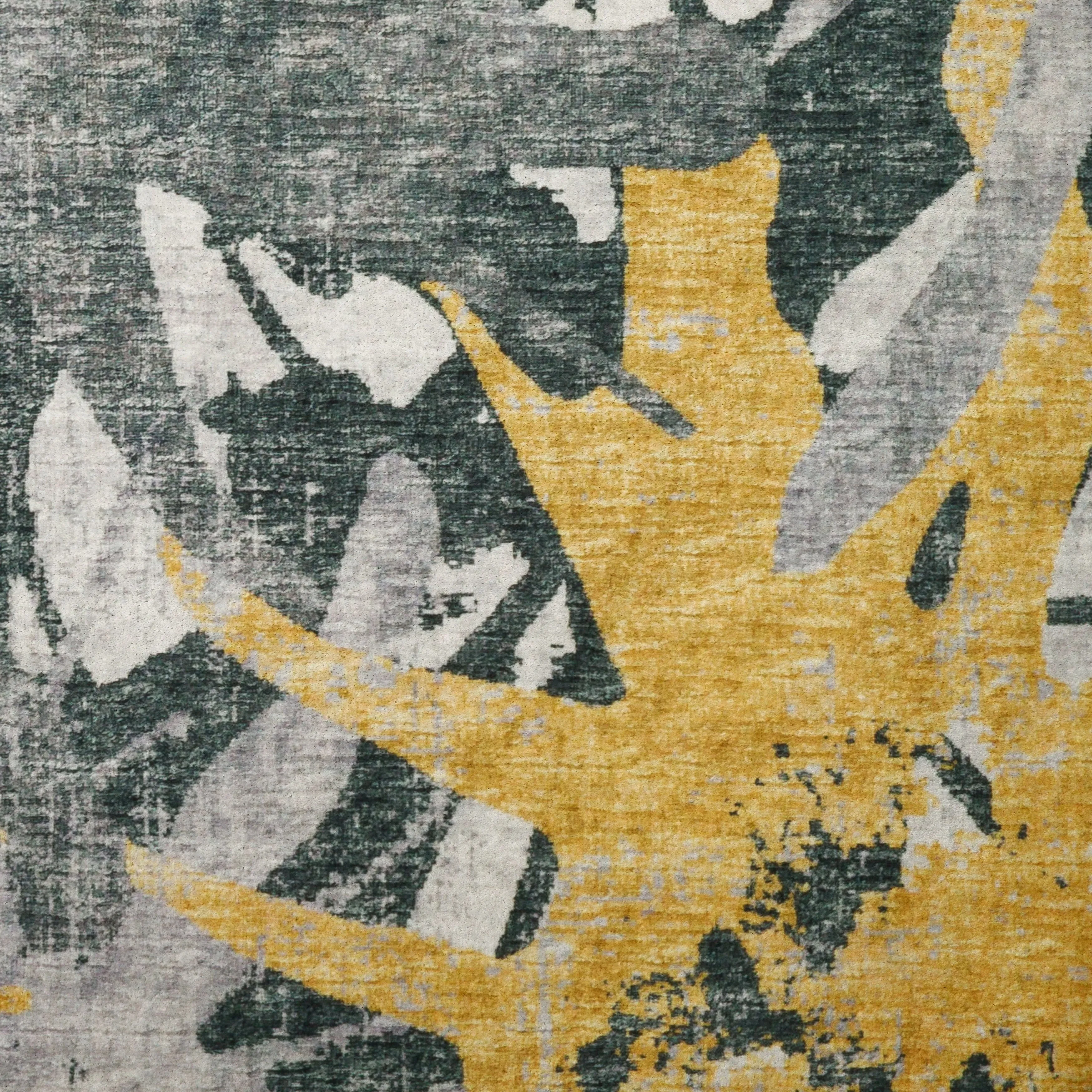 Indoor/ Outdoor Addison Bravado Abstract Starburst Washable Area Rug
