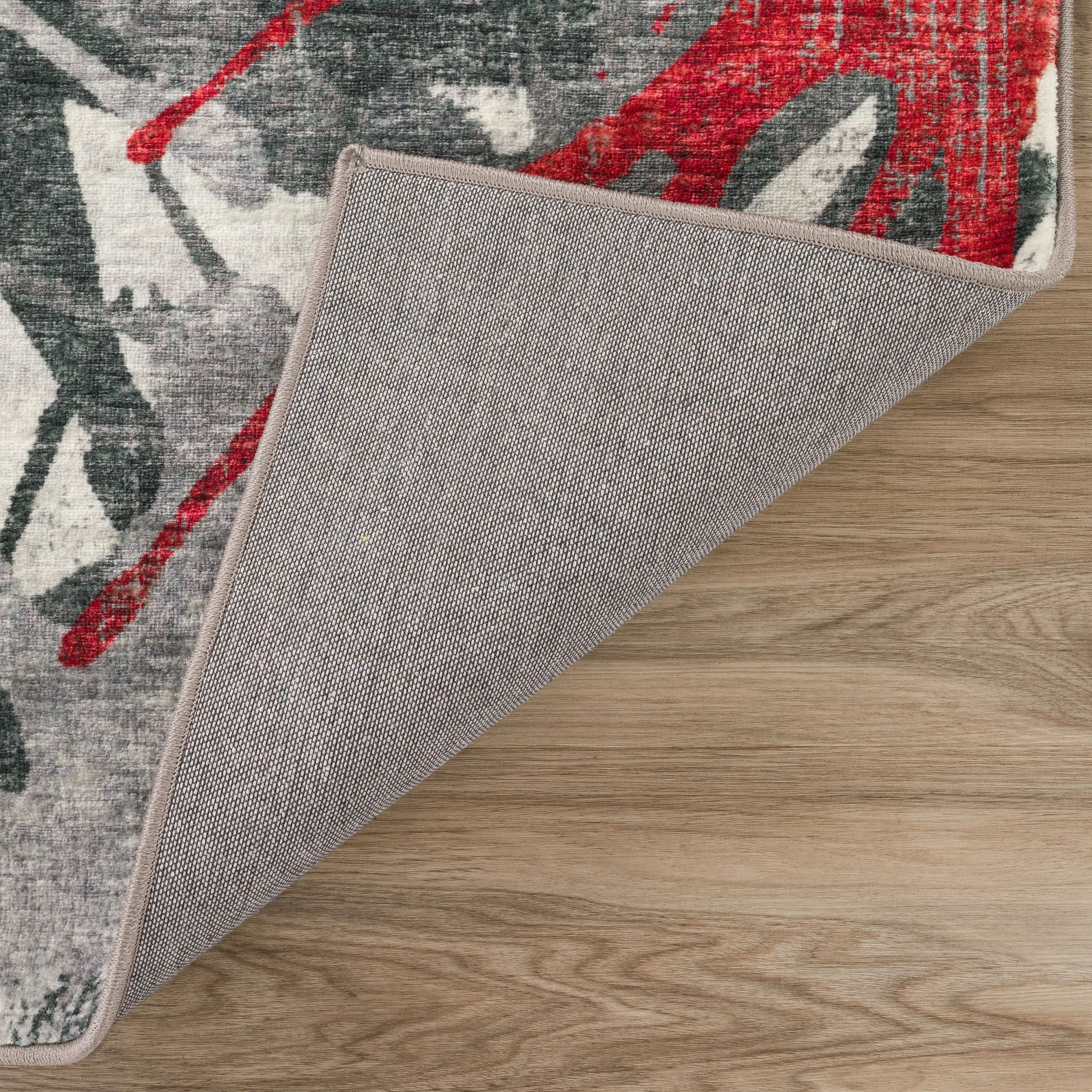 Indoor/ Outdoor Addison Bravado Abstract Starburst Washable Area Rug