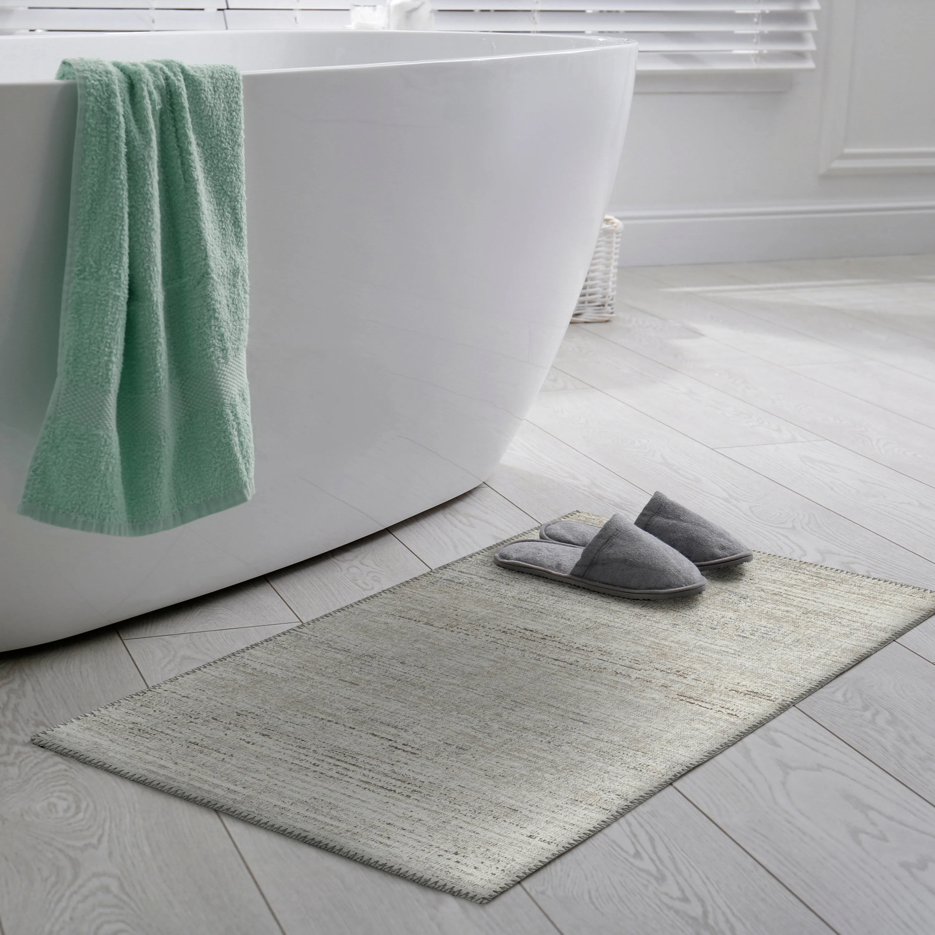 Indoor/ Outdoor Marston Dynamic Transitional Striped Washable Area Rug