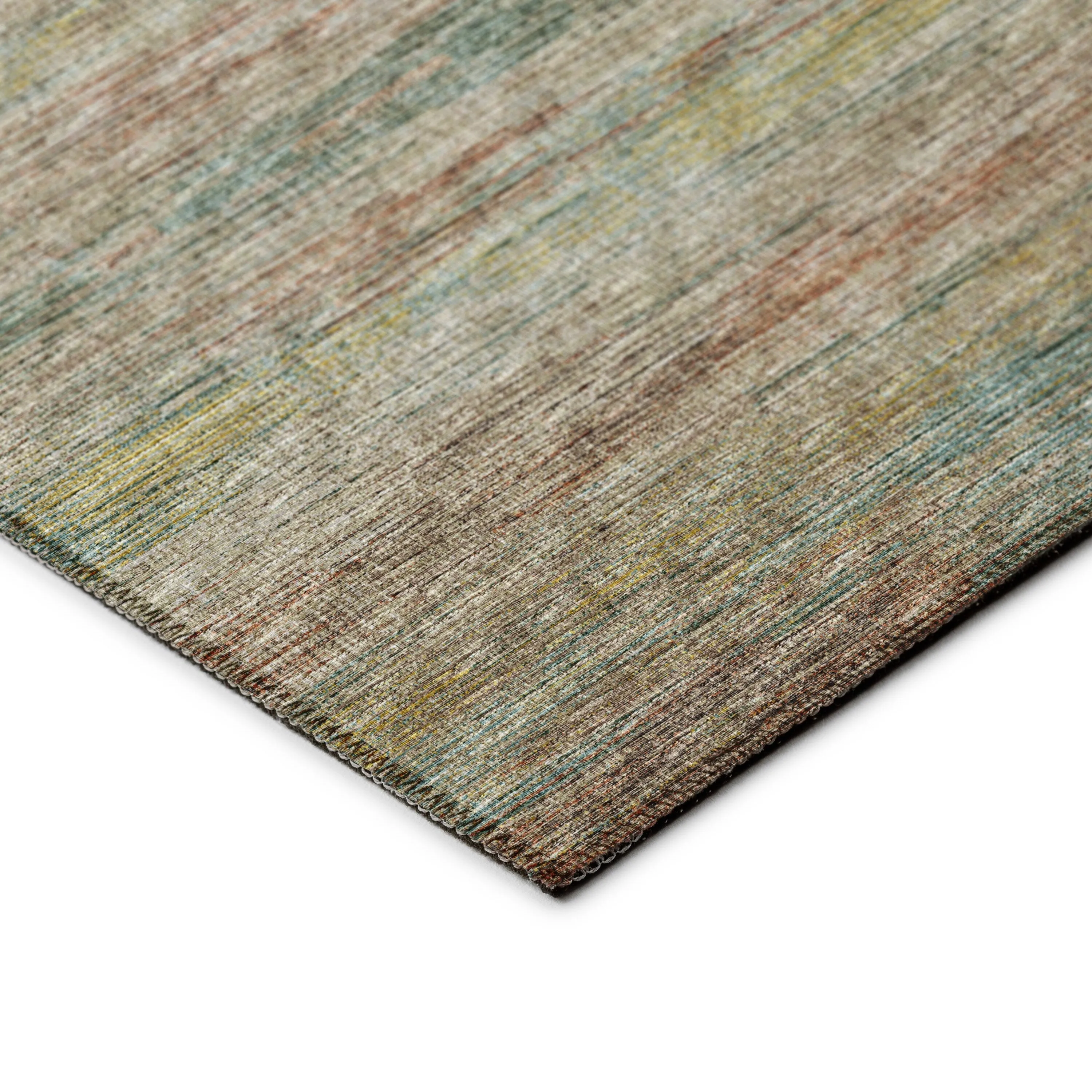 Indoor/ Outdoor Marston Dynamic Transitional Striped Washable Area Rug