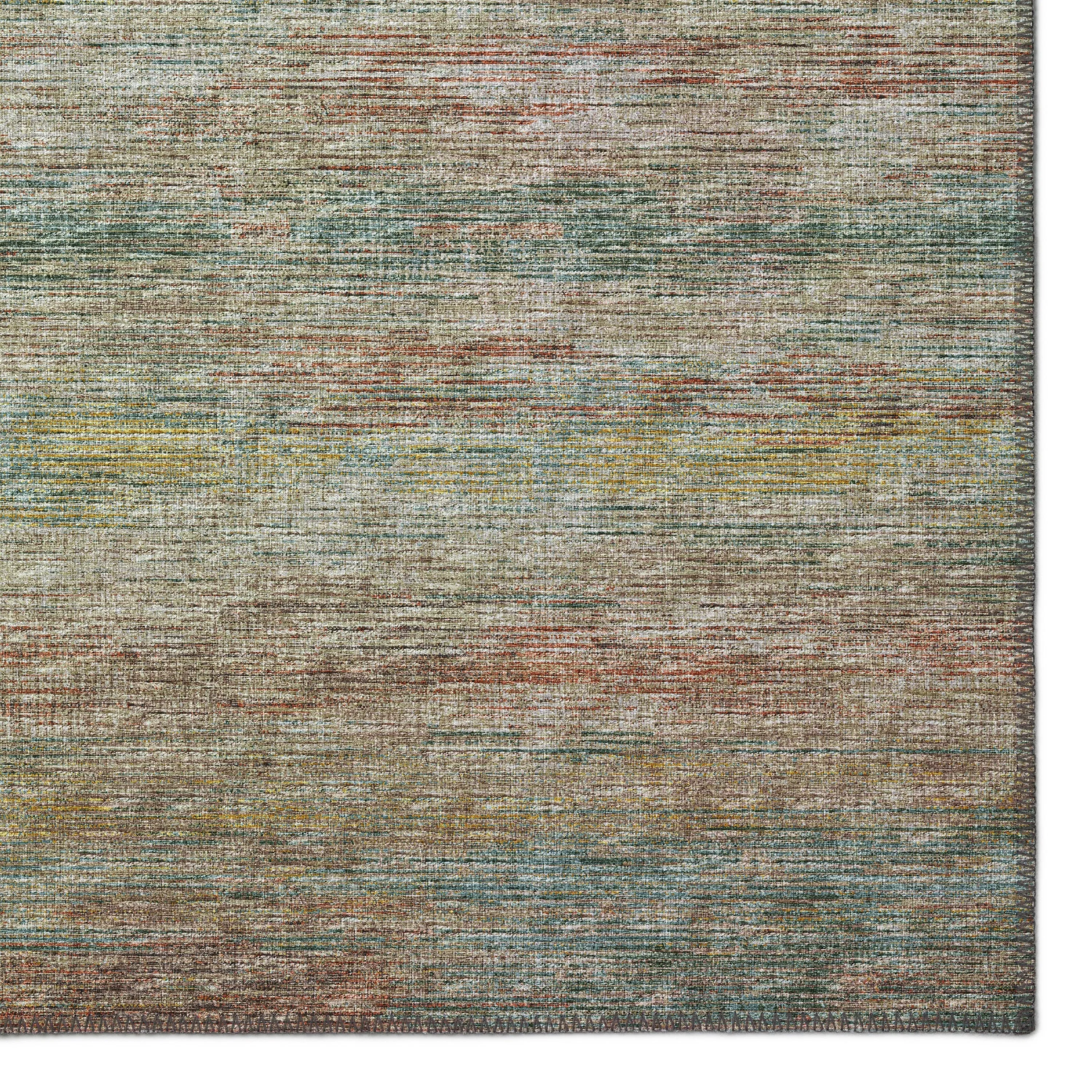 Indoor/ Outdoor Marston Dynamic Transitional Striped Washable Area Rug