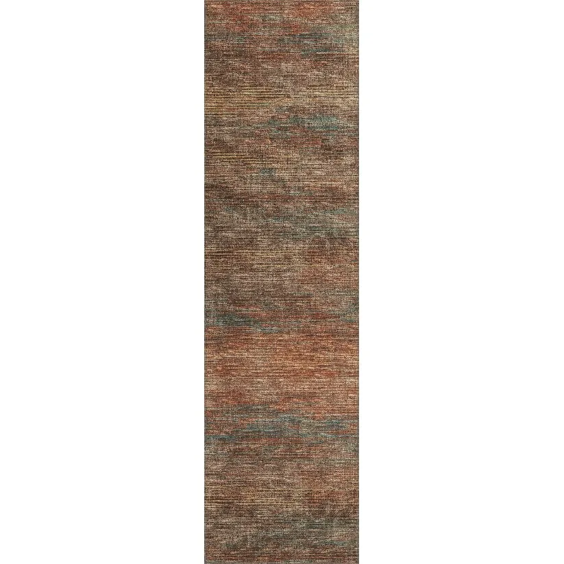Indoor/ Outdoor Marston Dynamic Transitional Striped Washable Area Rug