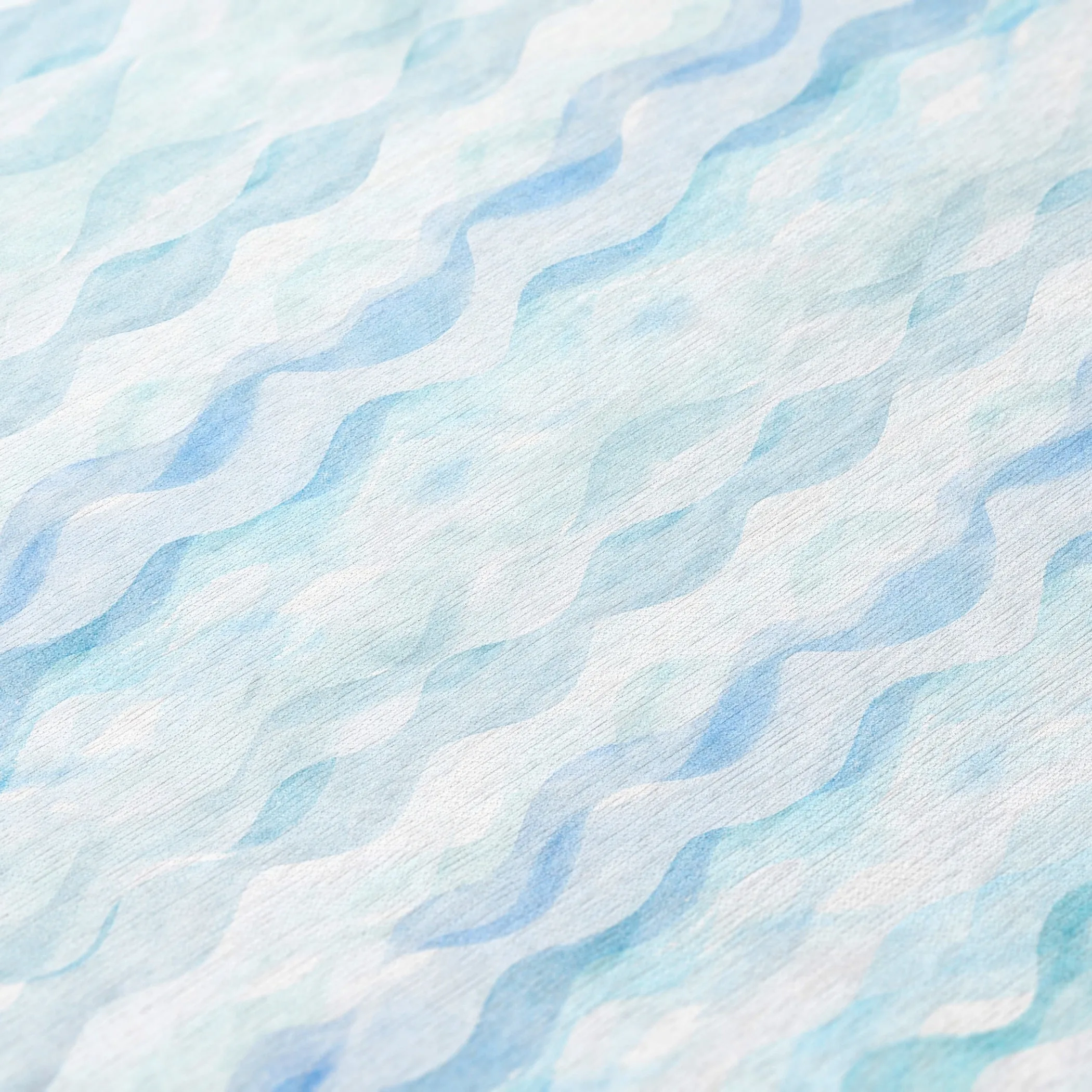 Indoor/ Outdoor Surfside Ombre Wave Washable Rug New
