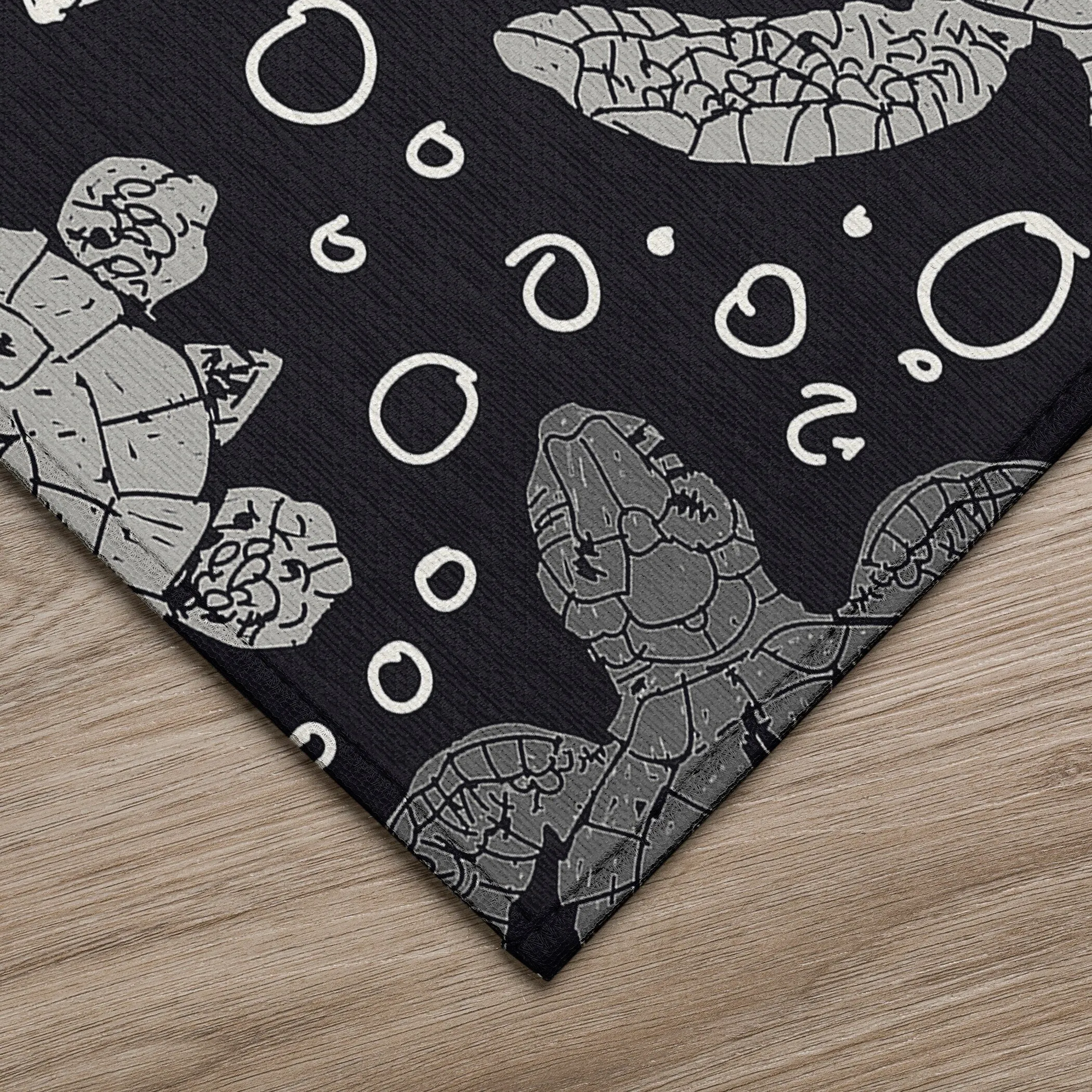 Indoor/ Outdoor Surfside Turtle Washable Rug New