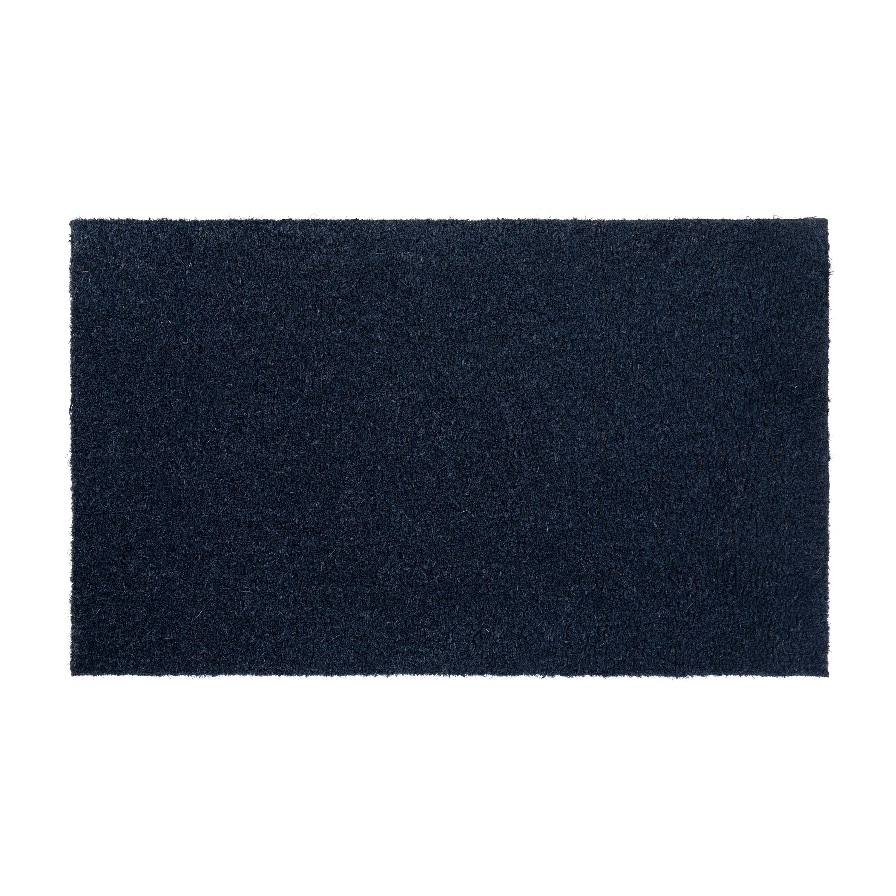 Indoor/Outdoor Solid Coir Entryway Doormat with Non-Slip Backing