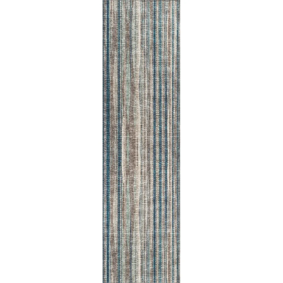Indoor/Outdoor Waverly Modern Stripes Washable Rug