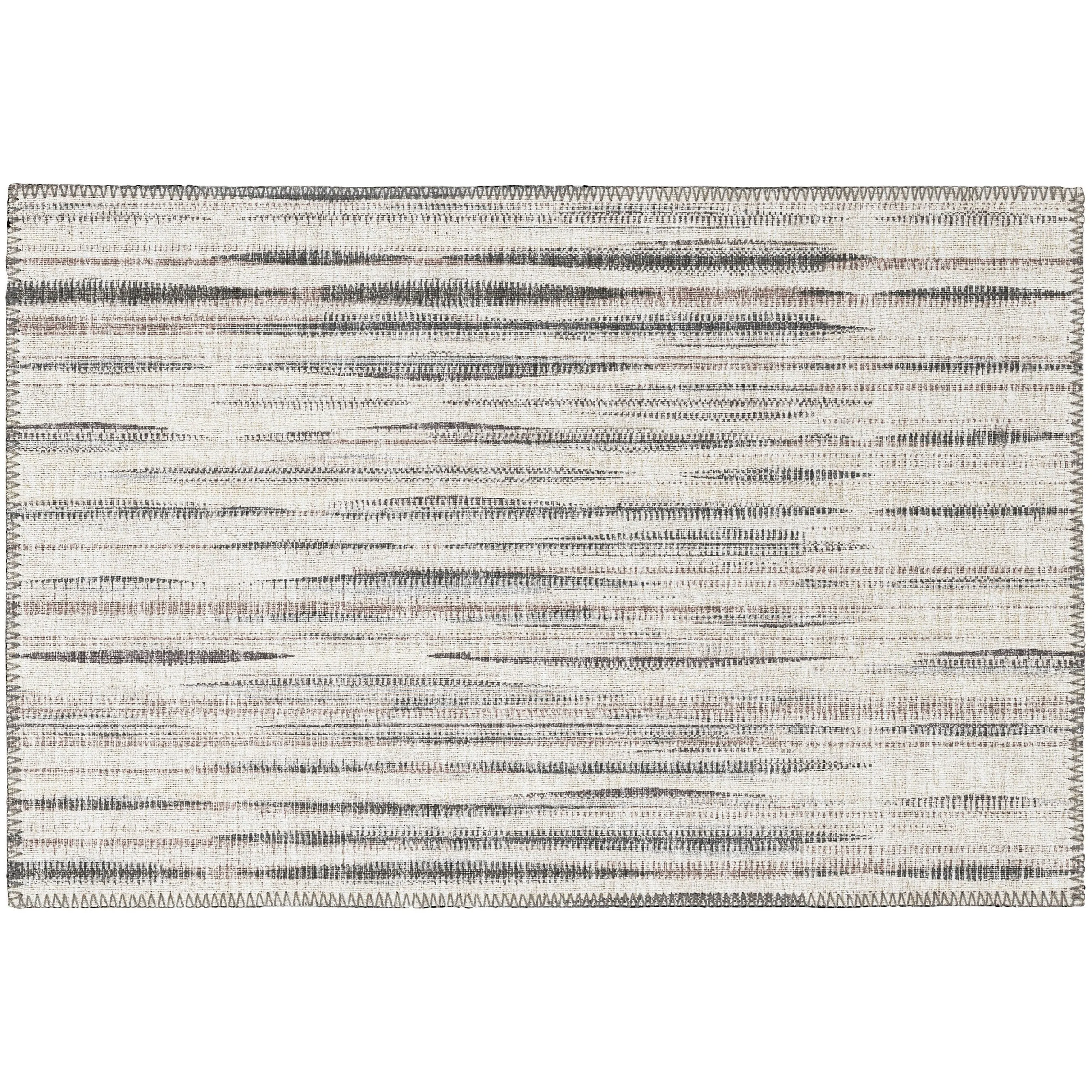 Indoor/Outdoor Waverly Modern Stripes Washable Rug