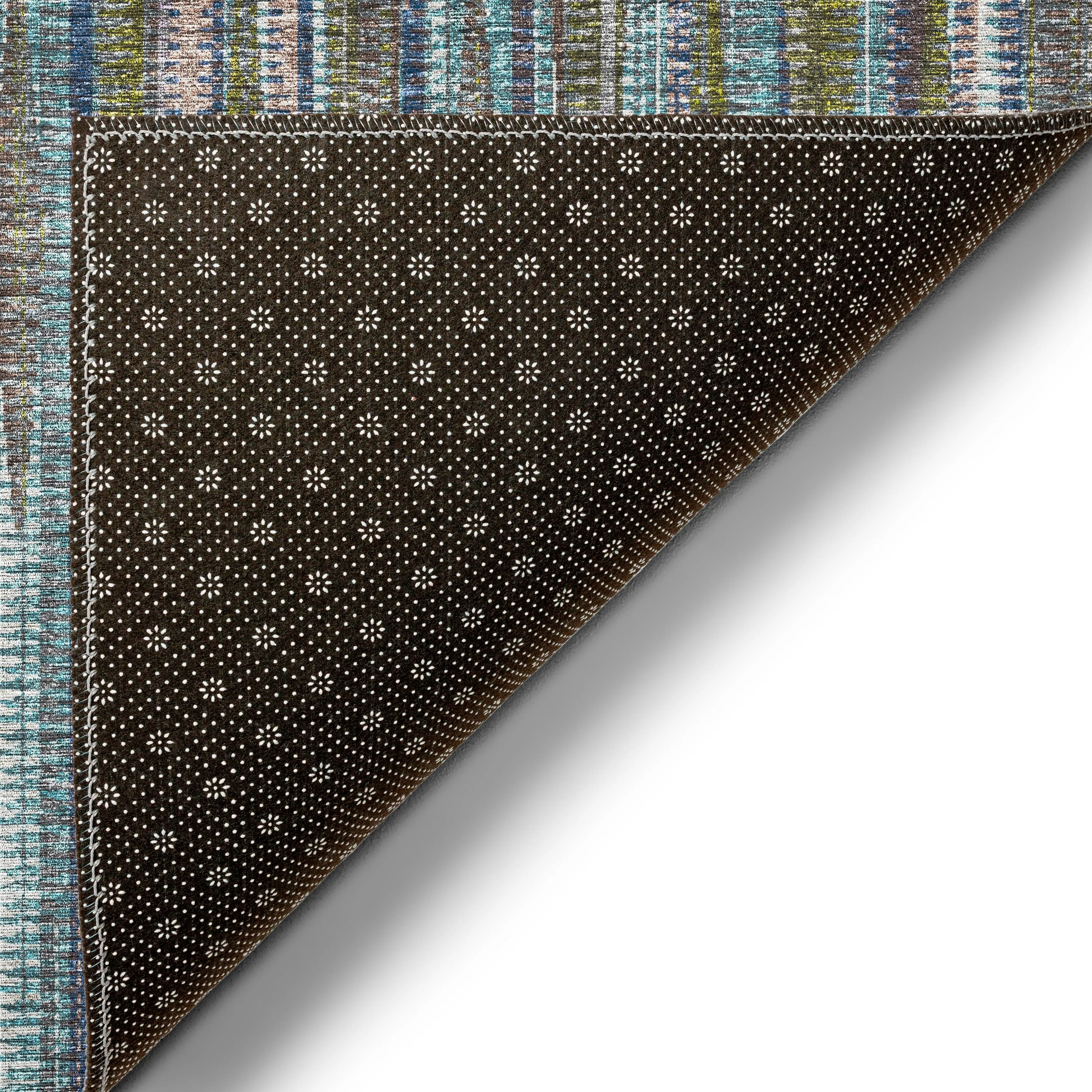 Indoor/Outdoor Waverly Modern Stripes Washable Rug