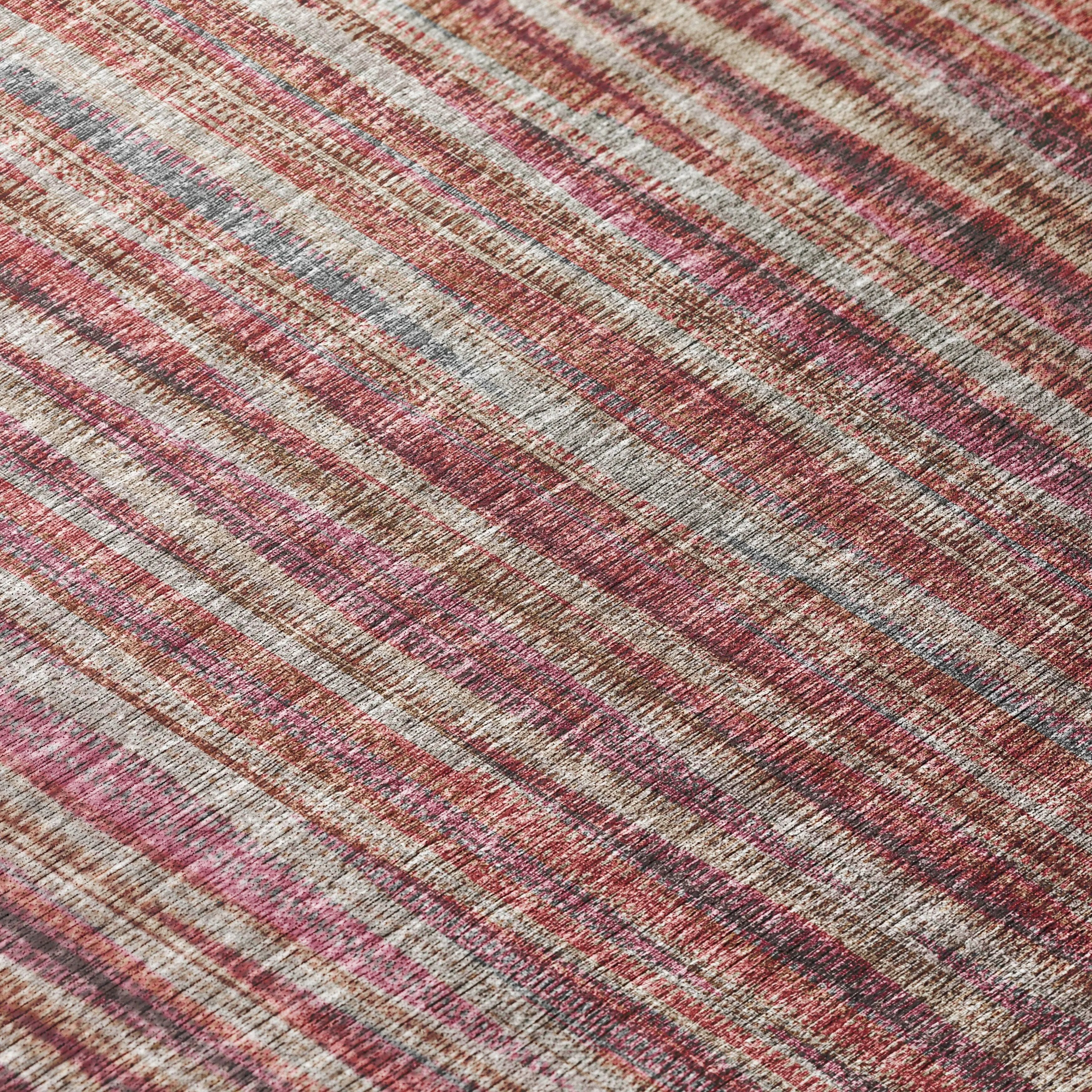 Indoor/Outdoor Waverly Modern Stripes Washable Rug