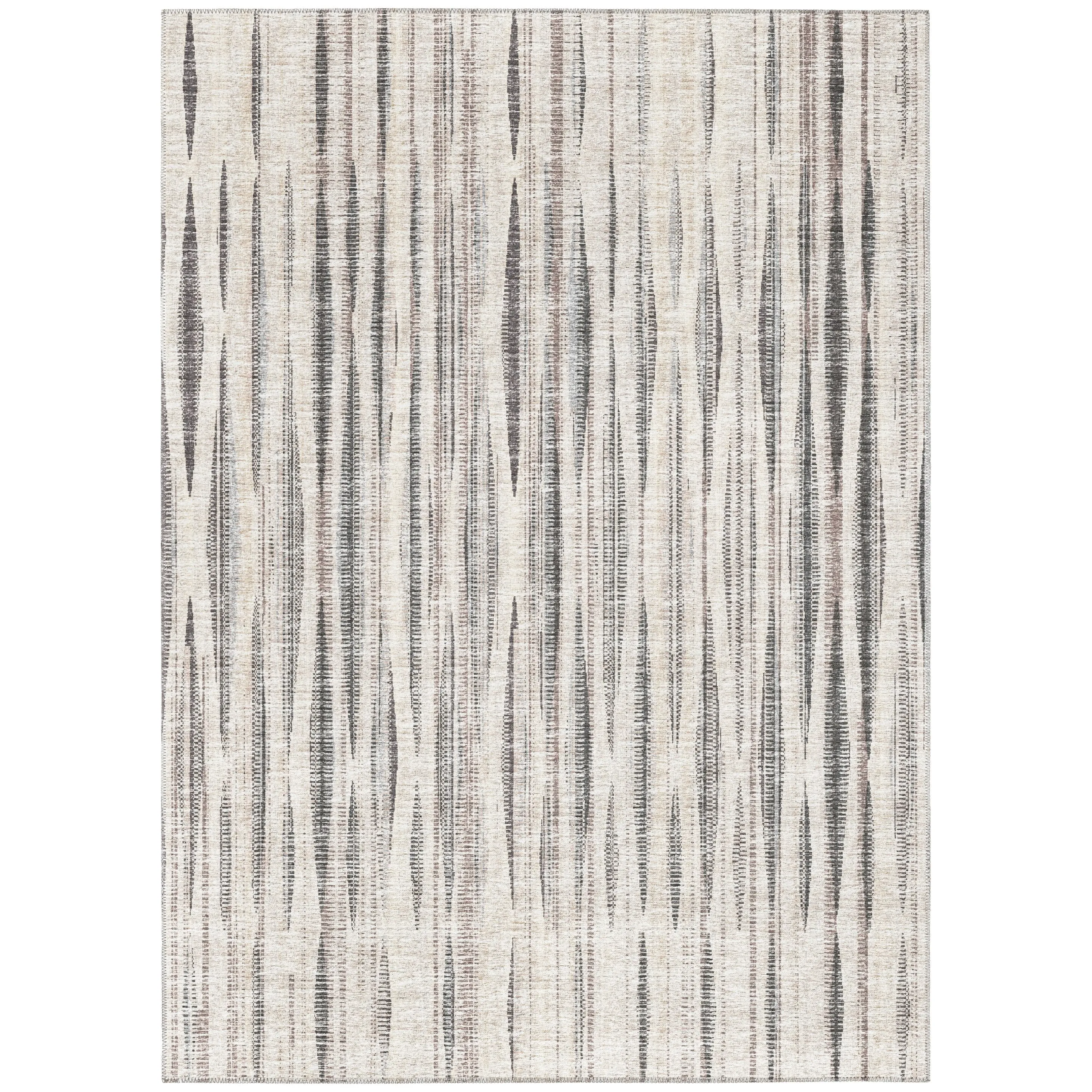 Indoor/Outdoor Waverly Modern Stripes Washable Rug