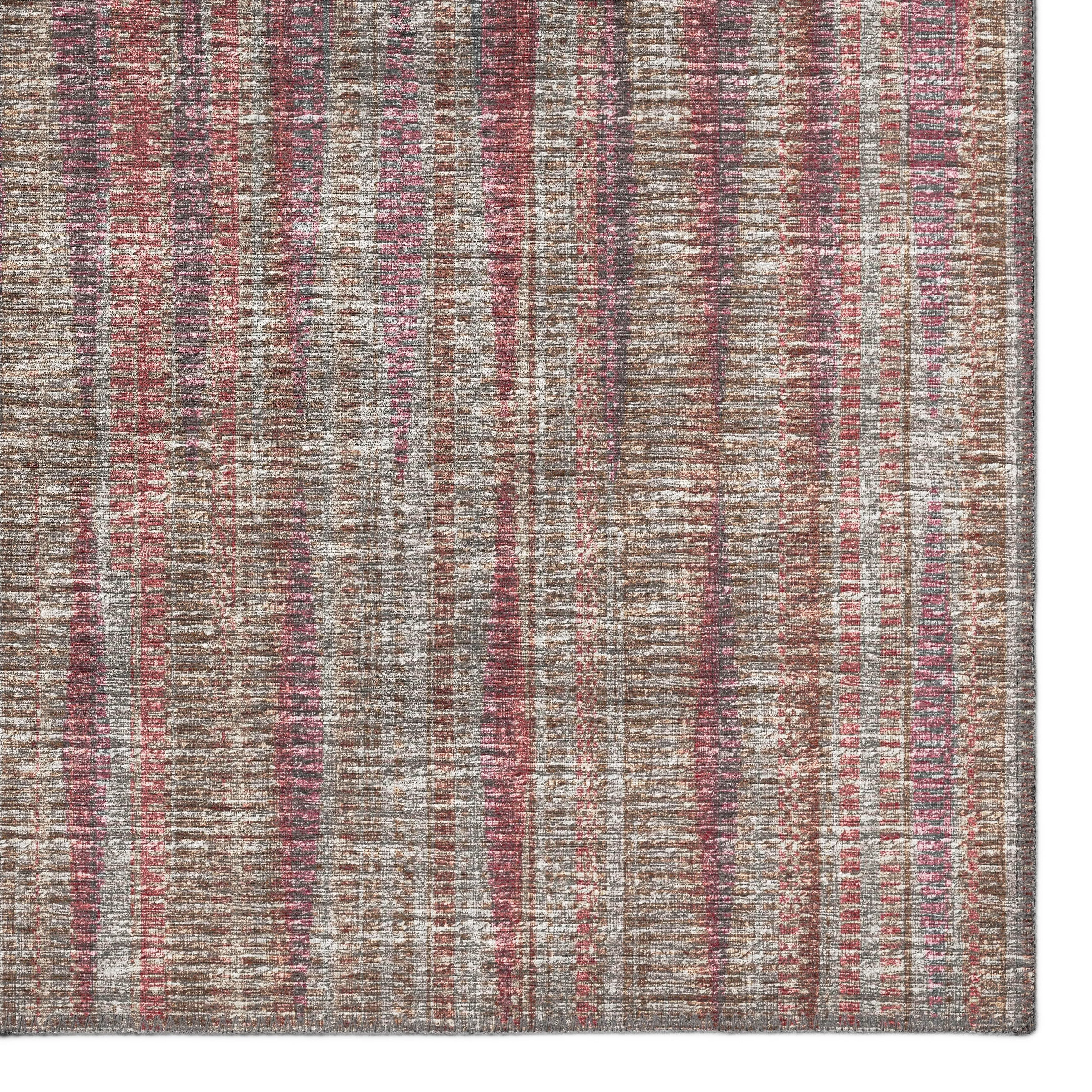 Indoor/Outdoor Waverly Modern Stripes Washable Rug