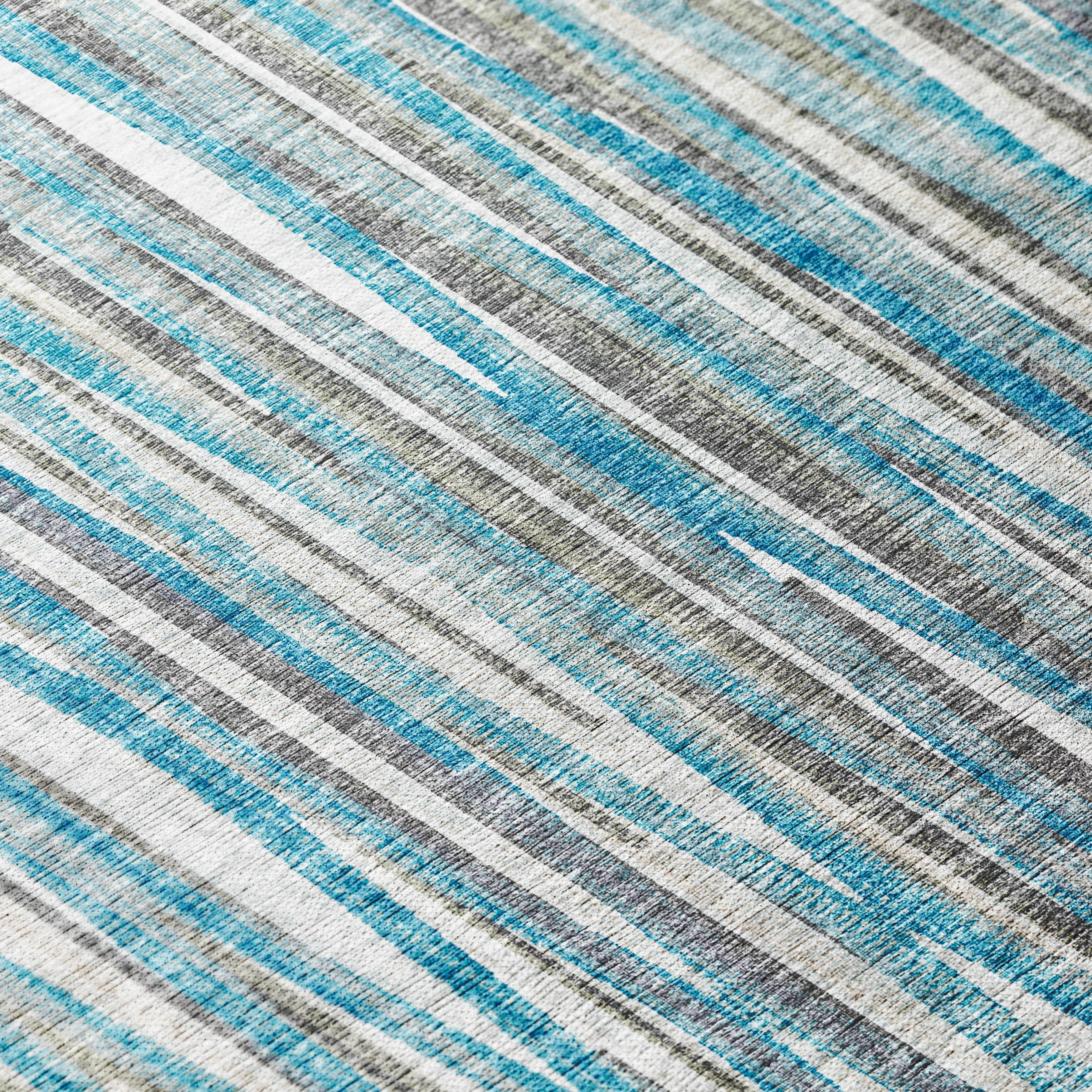 Indoor/Outdoor Waverly Modern Stripes Washable Rug