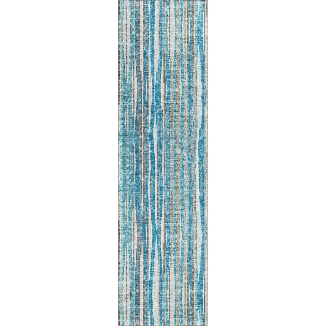 Indoor/Outdoor Waverly Modern Stripes Washable Rug
