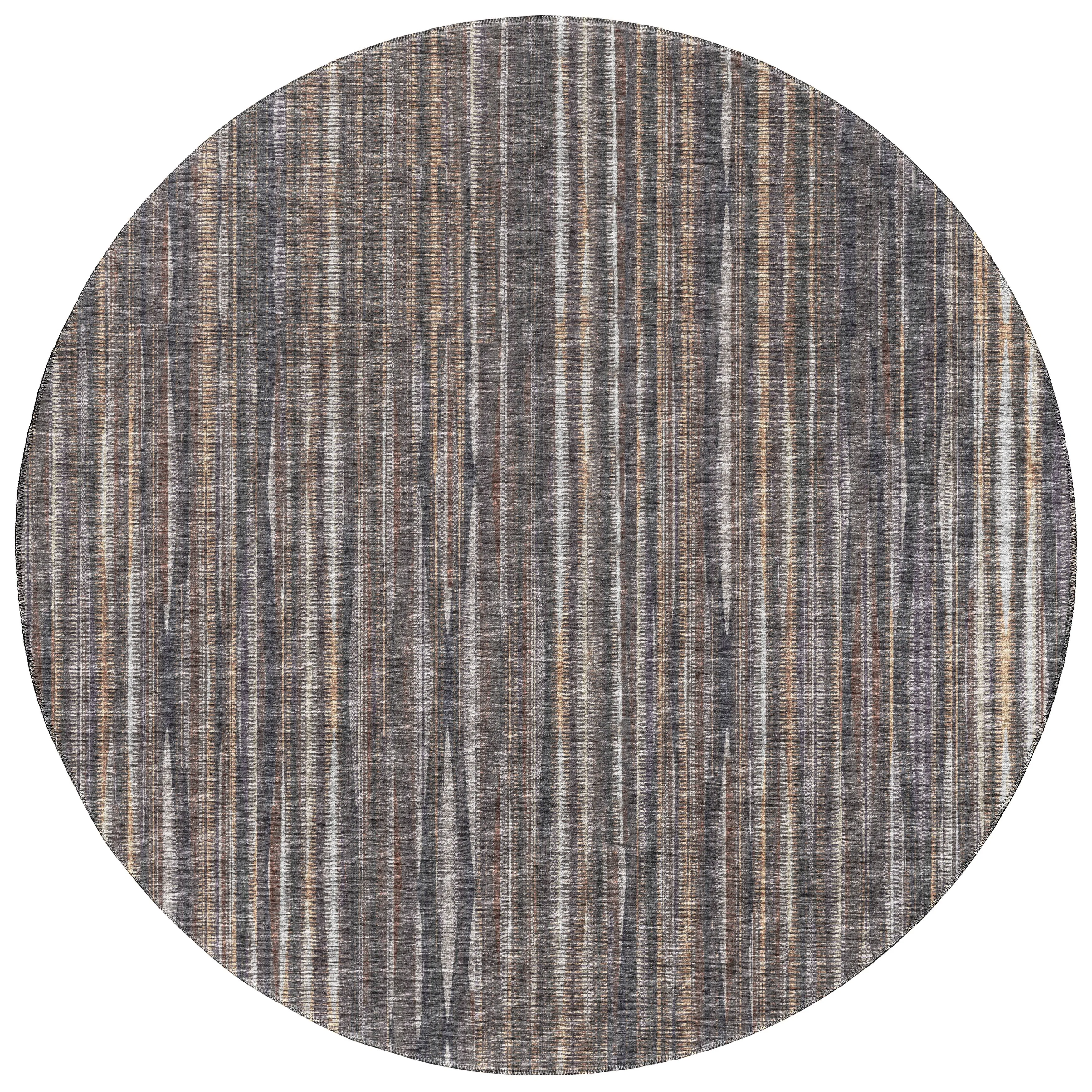 Indoor/Outdoor Waverly Modern Stripes Washable Rug