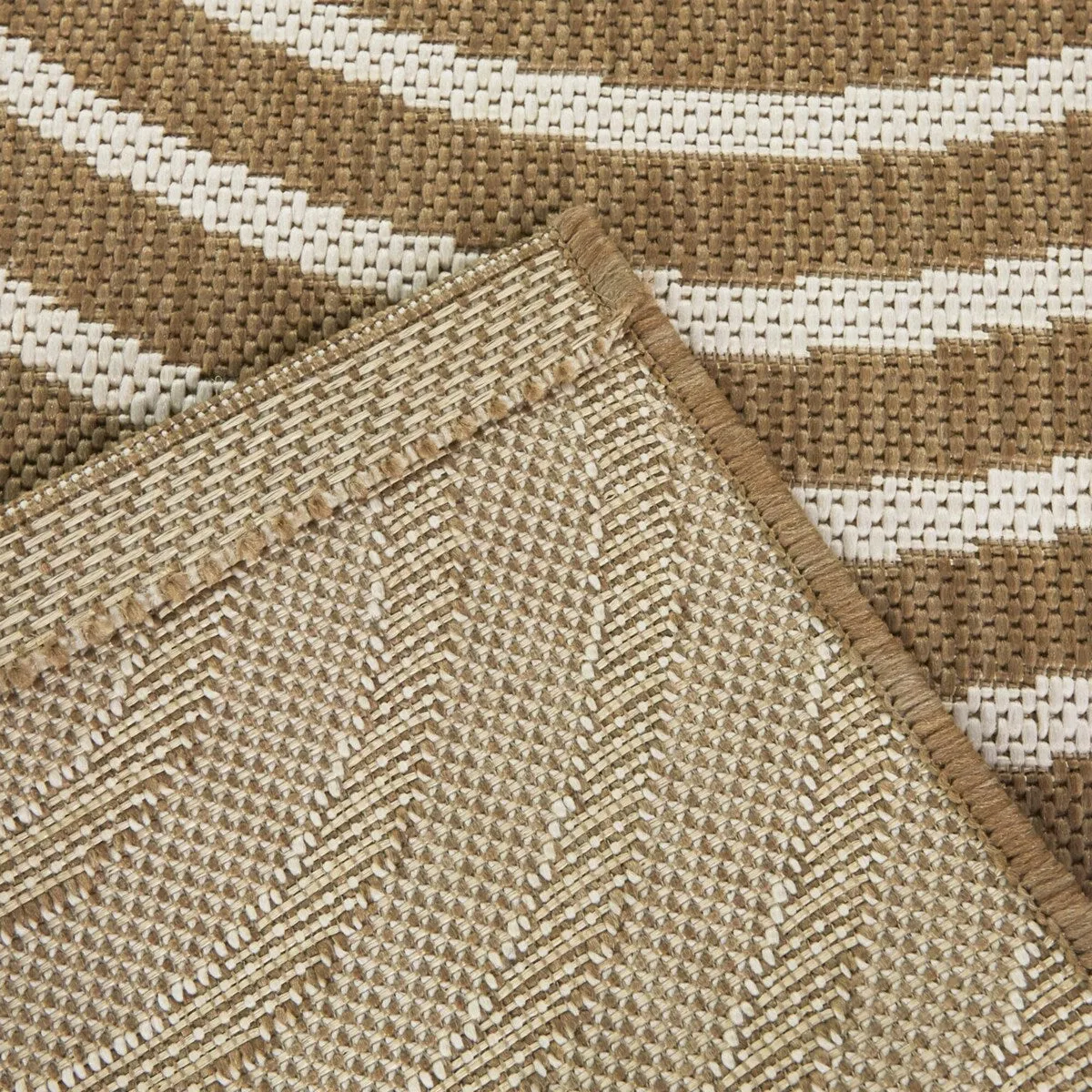 Irma Modern Striped Indoor/Outdoor Area Rug