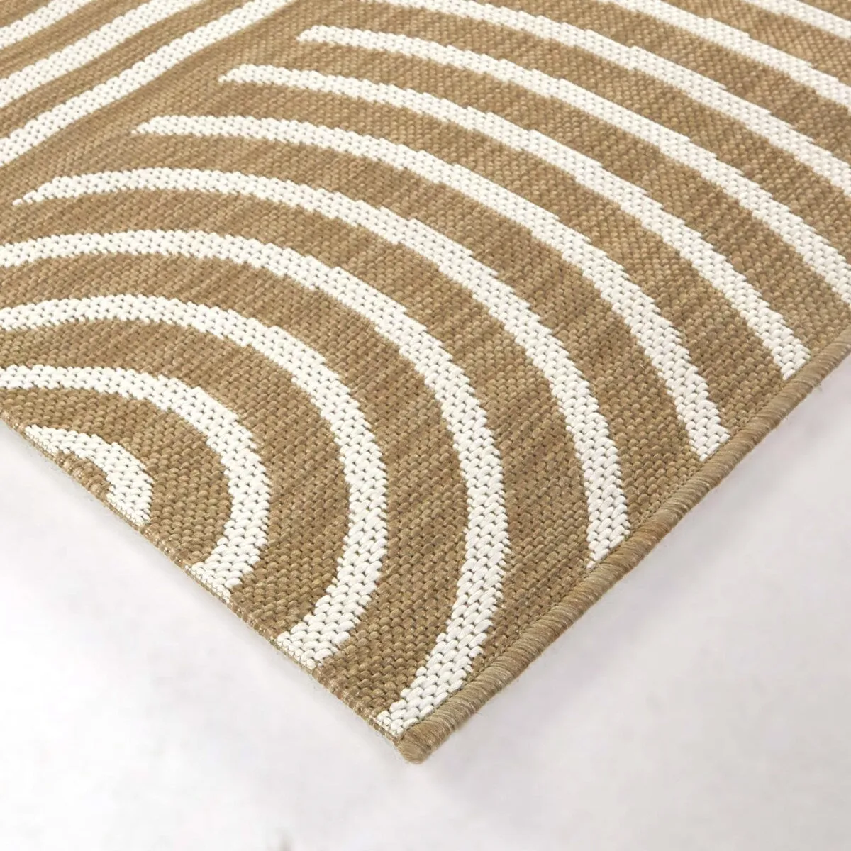 Irma Modern Striped Indoor/Outdoor Area Rug