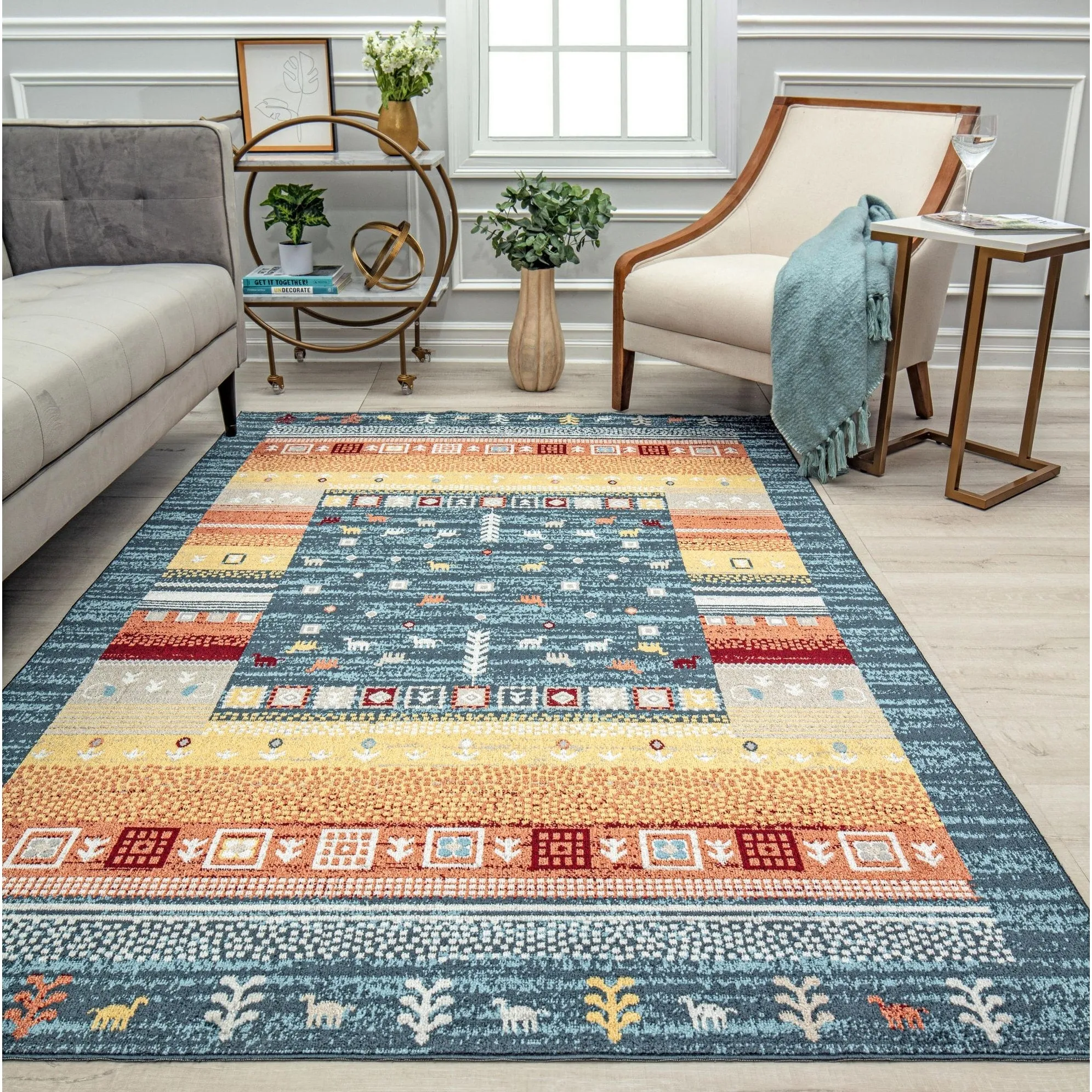 Jada Twilight Bayou Machine Washable Area Rug by Rugs America