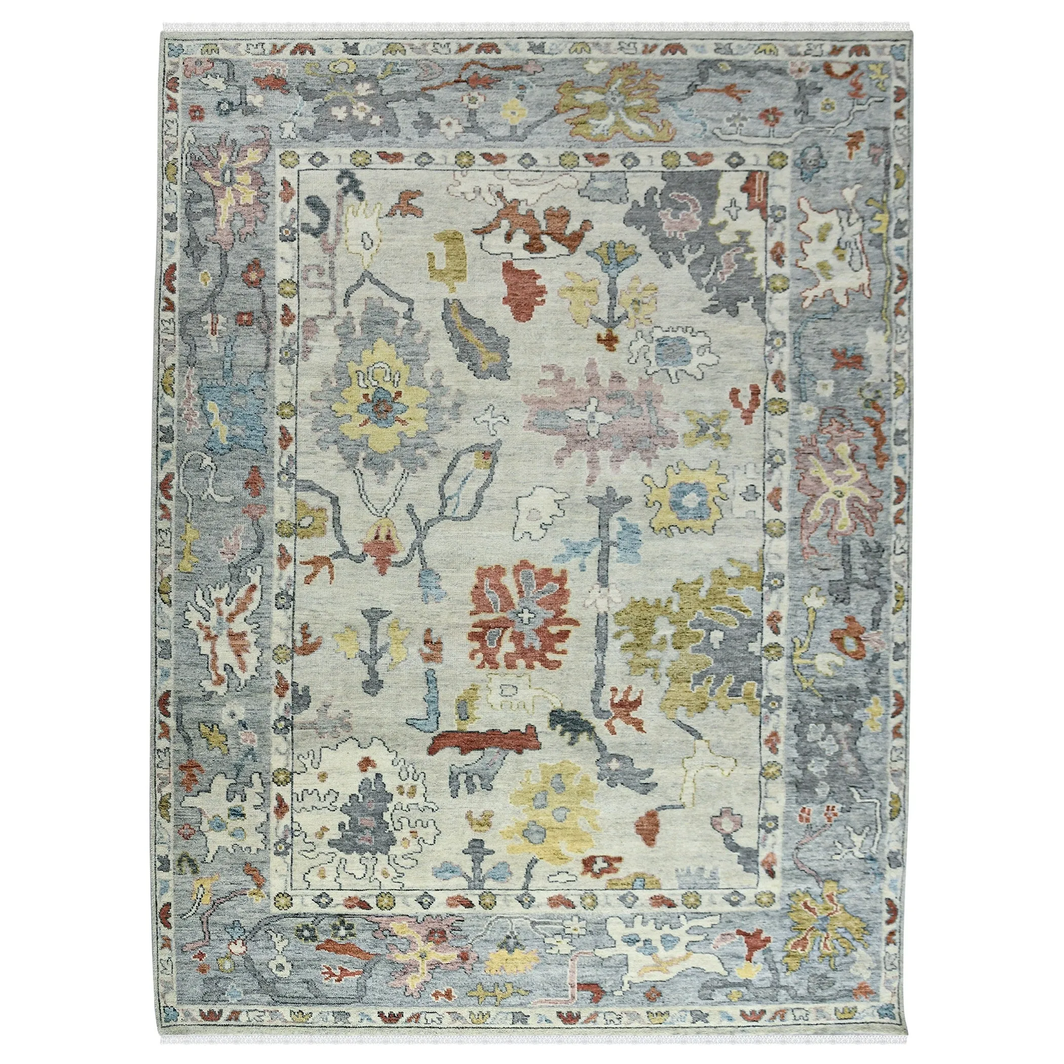 Jaigarh Beauz Traditional Oriental Hand-Knotted Area Rug