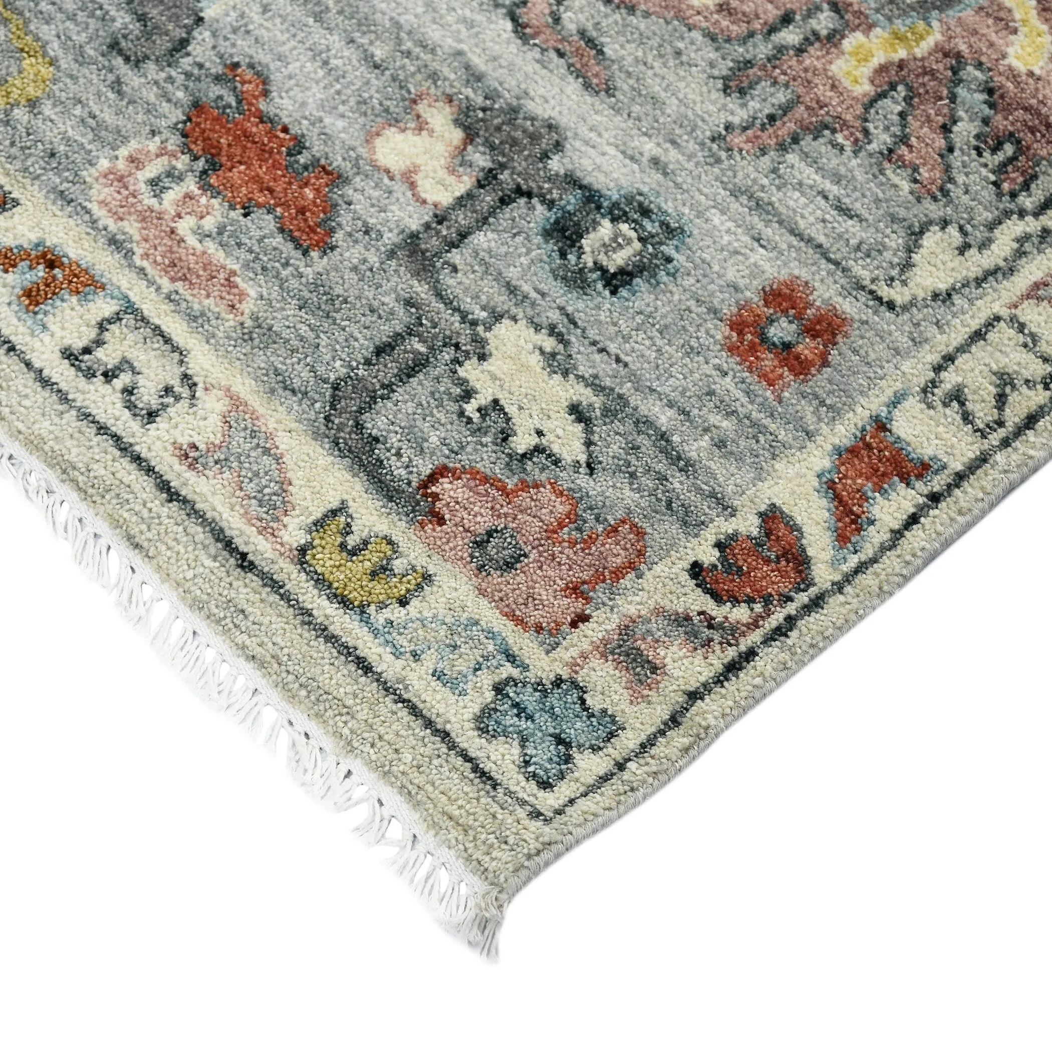 Jaigarh Beauz Traditional Oriental Hand-Knotted Area Rug
