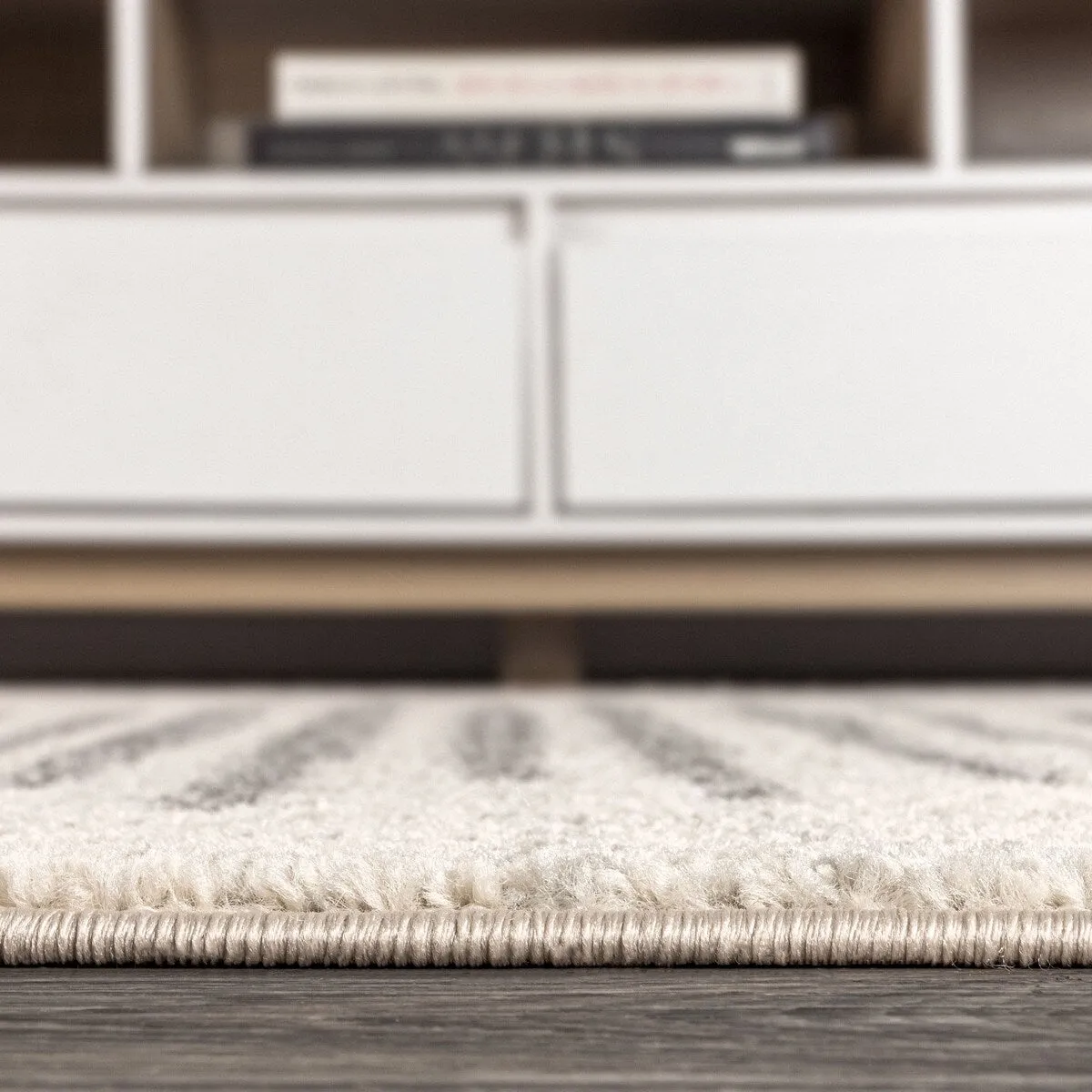 JONATHAN Y Aisha Berber Stripe Geometric Area Rug