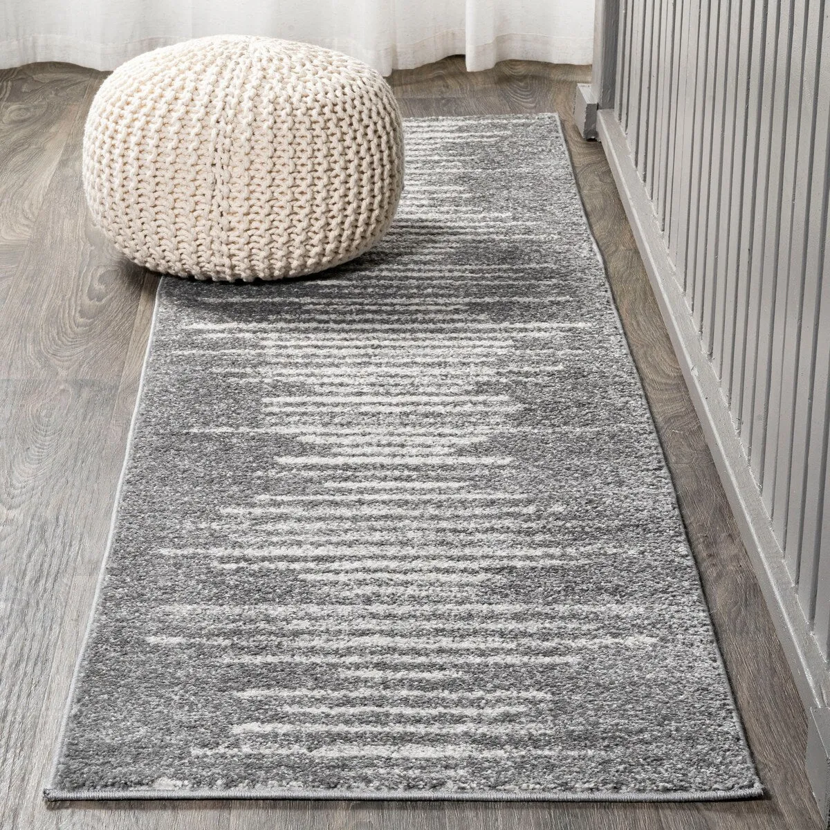 JONATHAN Y Aisha Berber Stripe Geometric Area Rug