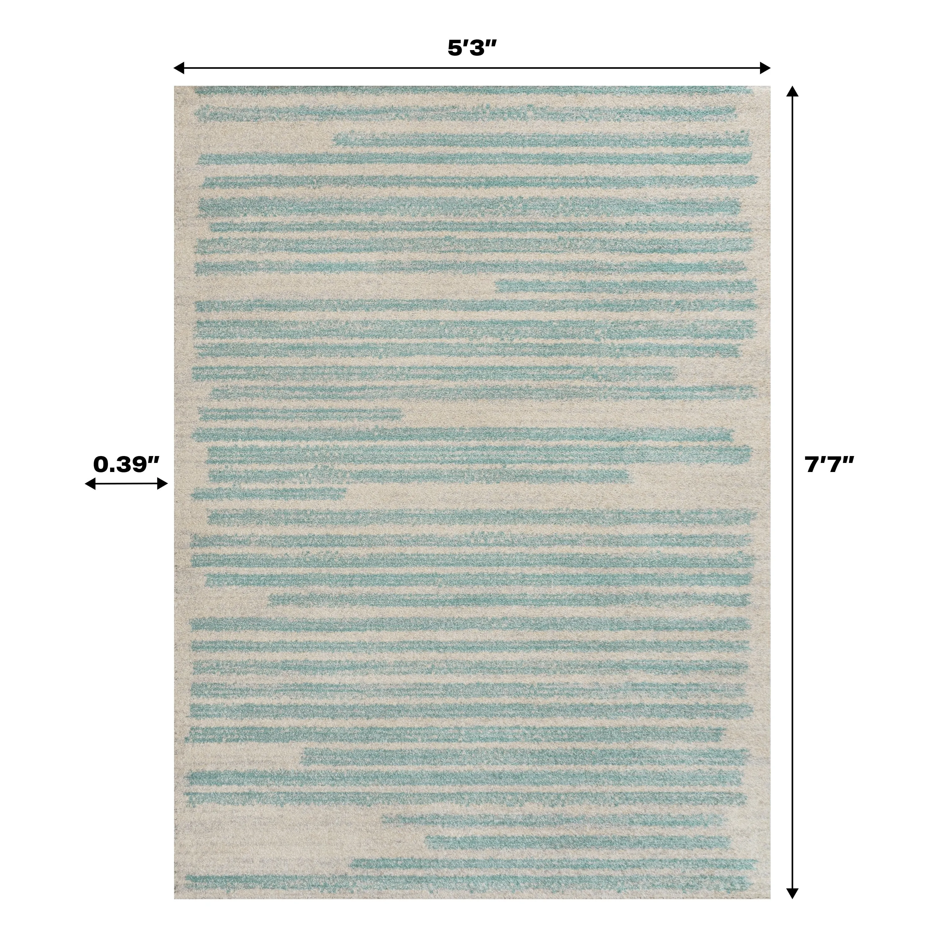 JONATHAN Y Aksil Modern Berber Stripe Area Rug