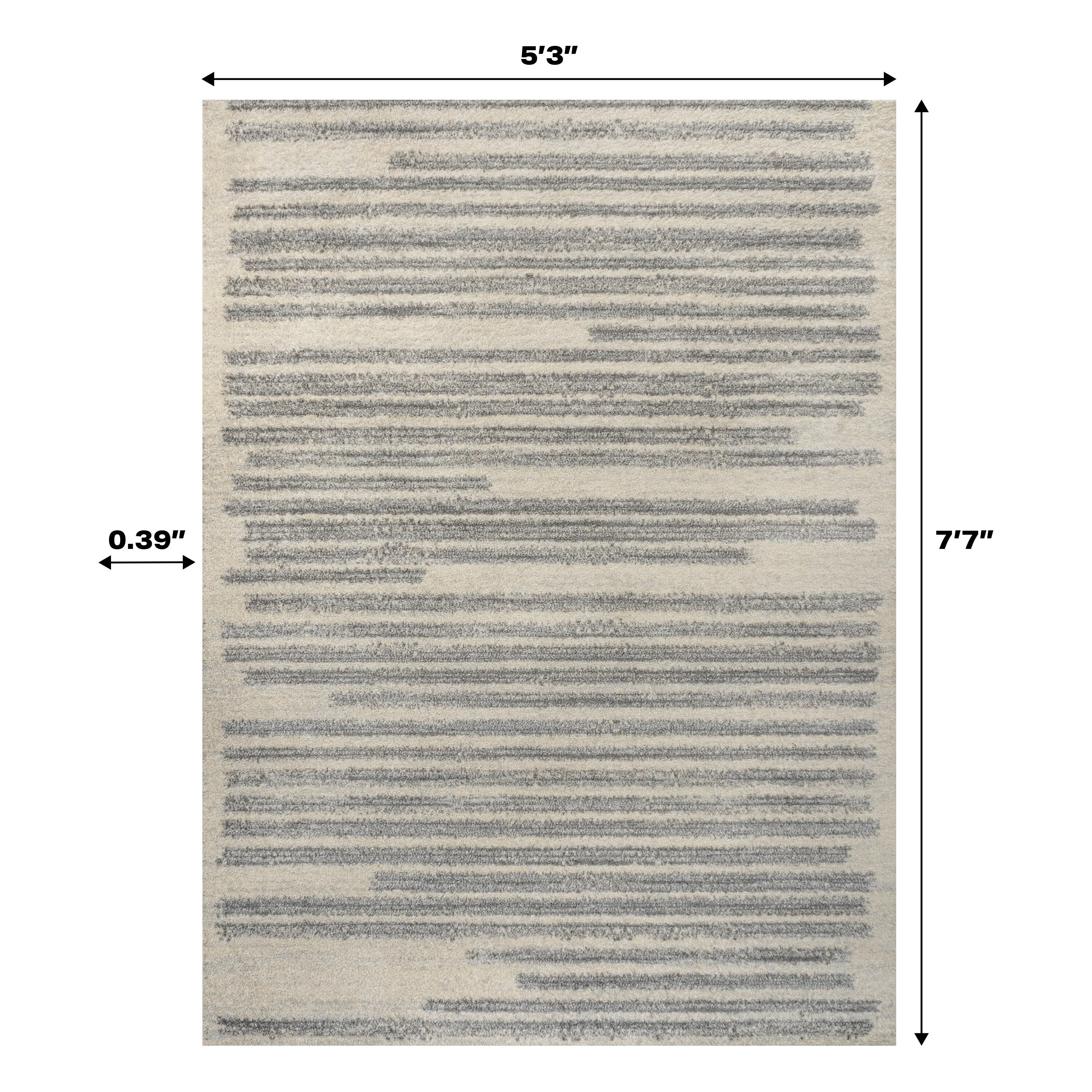 JONATHAN Y Aksil Modern Berber Stripe Area Rug
