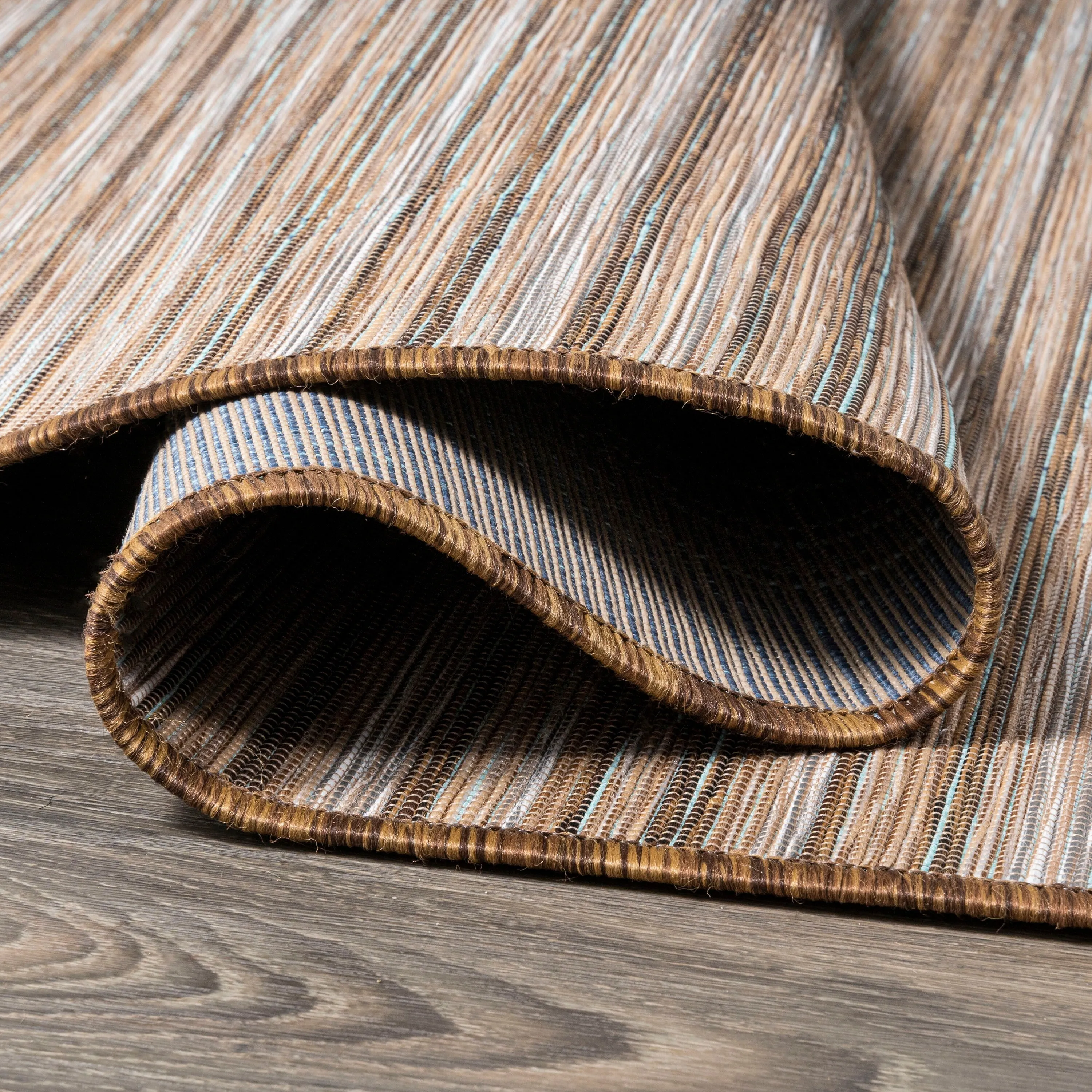 JONATHAN Y Alanya Modern Farmhouse Pinstripe Area Rug