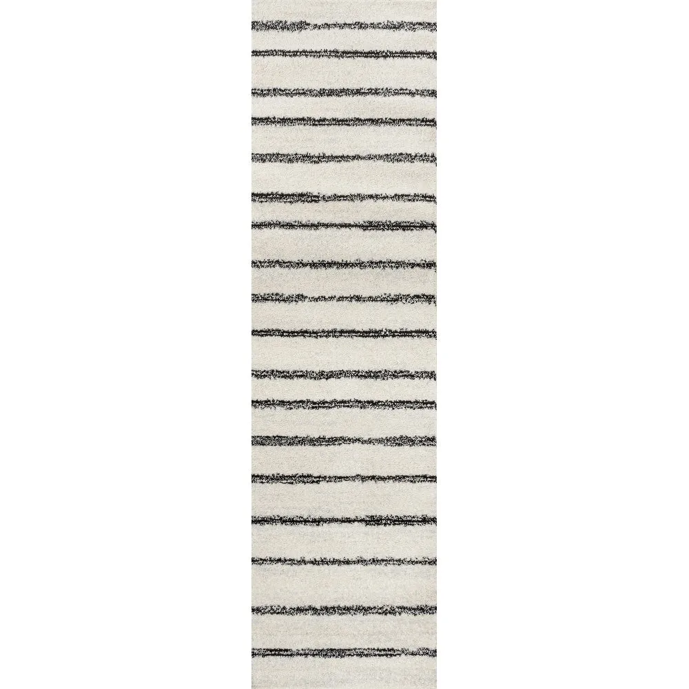JONATHAN Y Alia Minimalist Stripe Area Rug