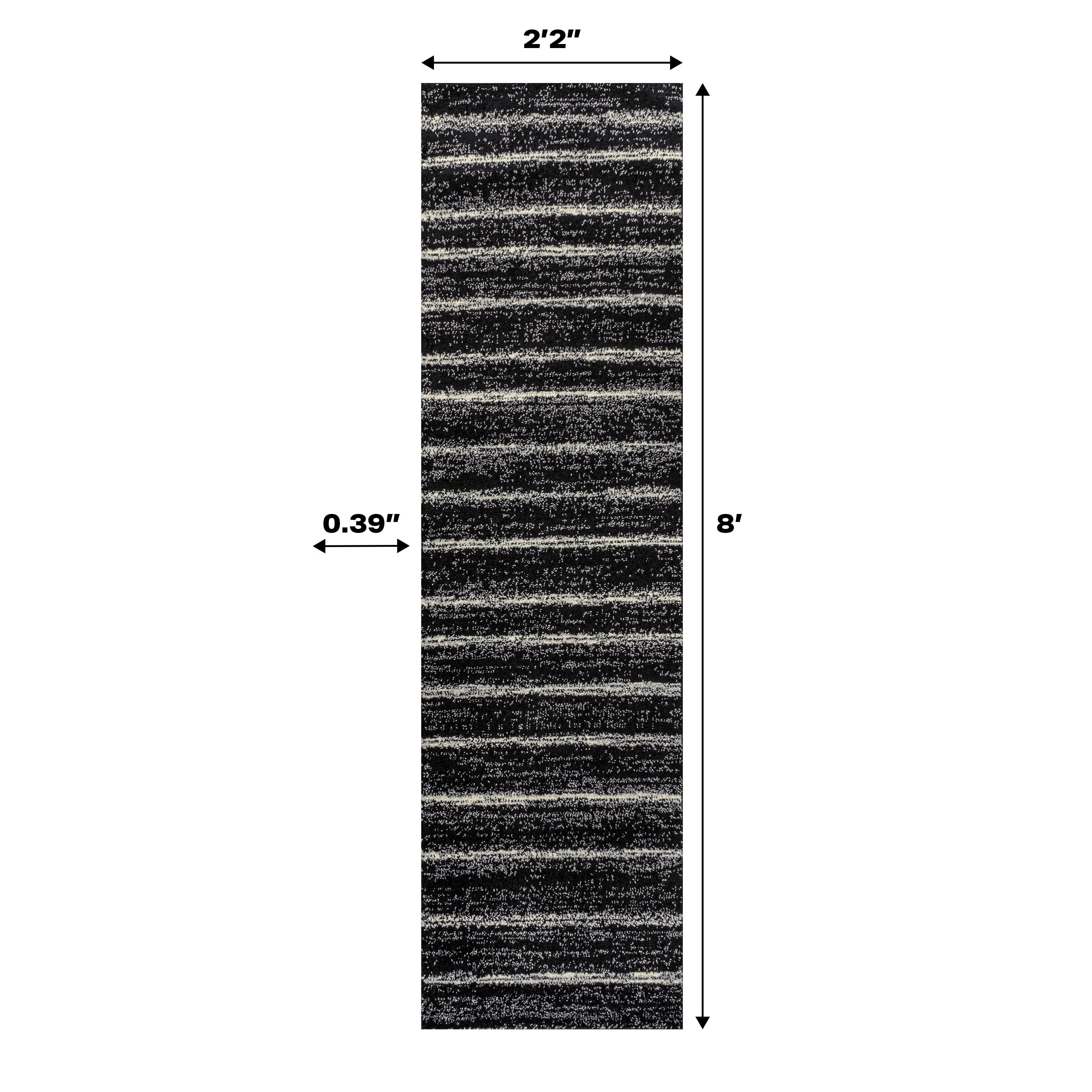 JONATHAN Y Alia Minimalist Stripe Area Rug