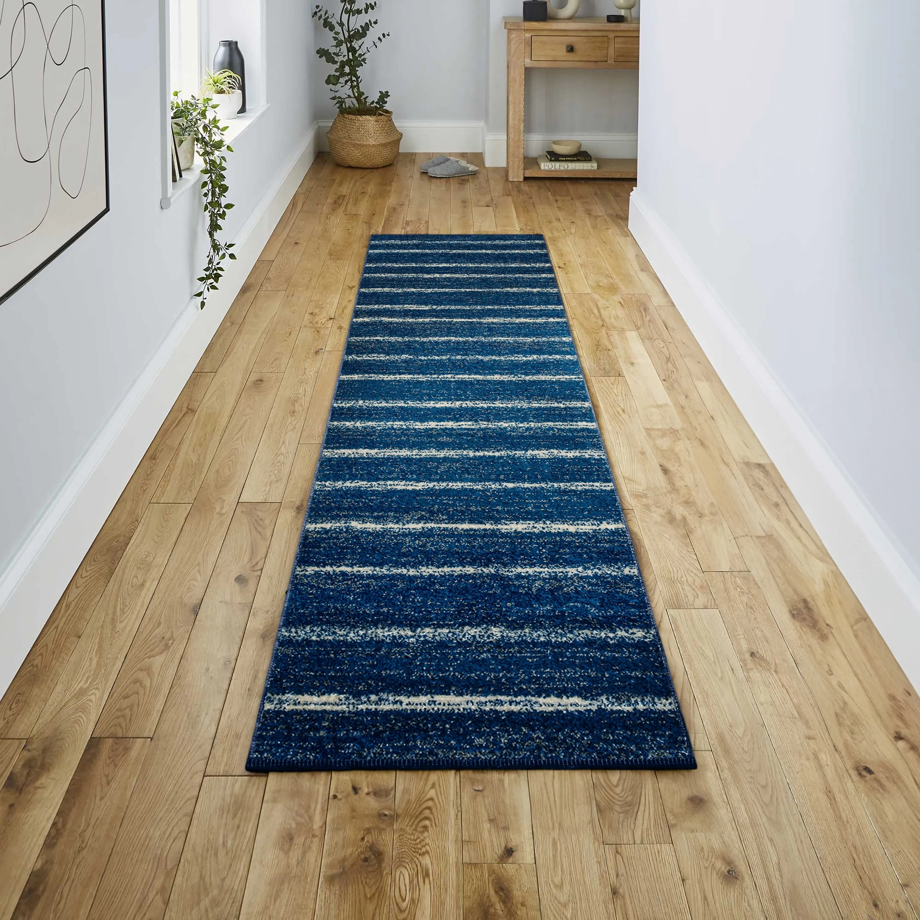 JONATHAN Y Alia Minimalist Stripe Area Rug