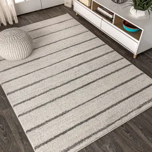 JONATHAN Y Alia Minimalist Stripe Area Rug