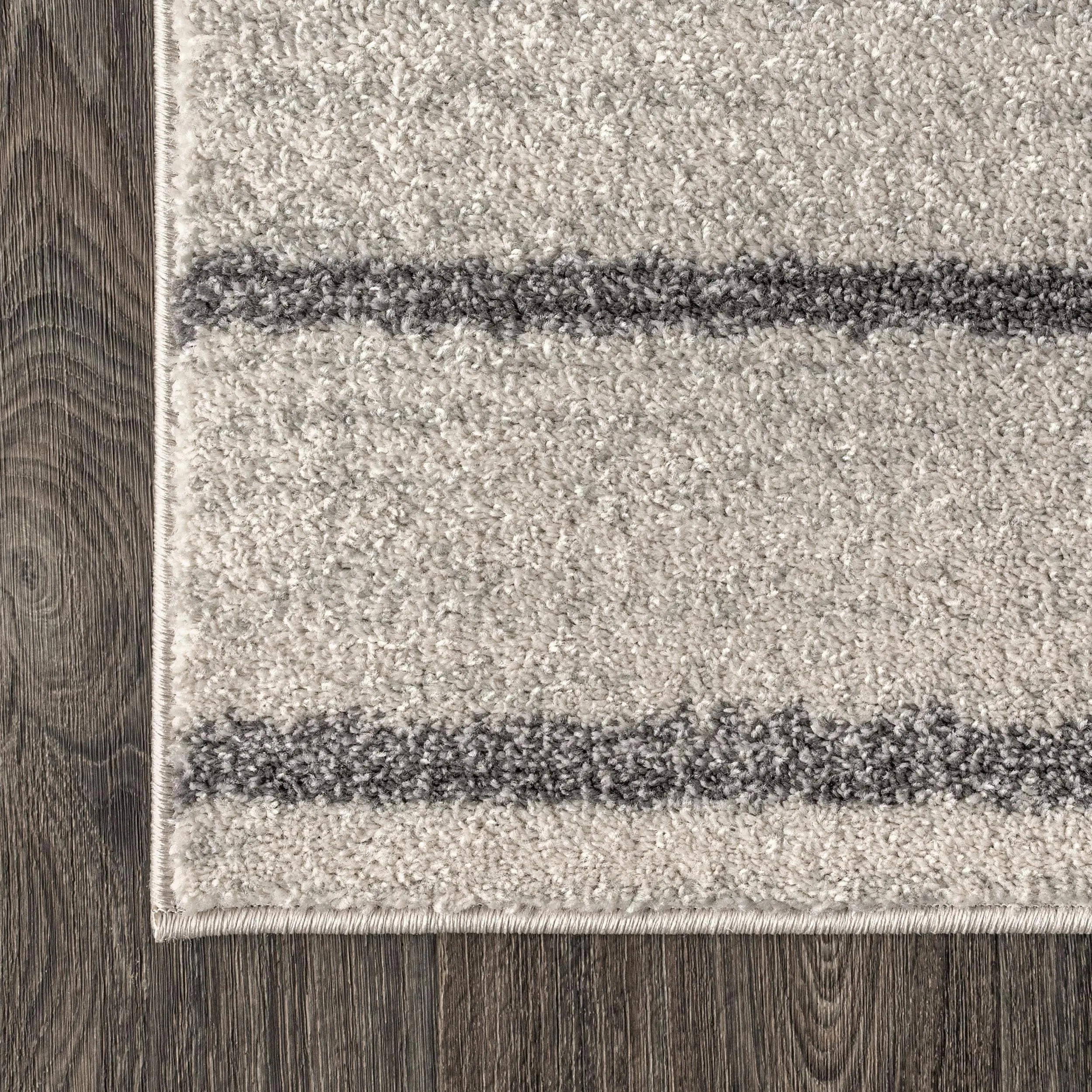 JONATHAN Y Alia Minimalist Stripe Area Rug