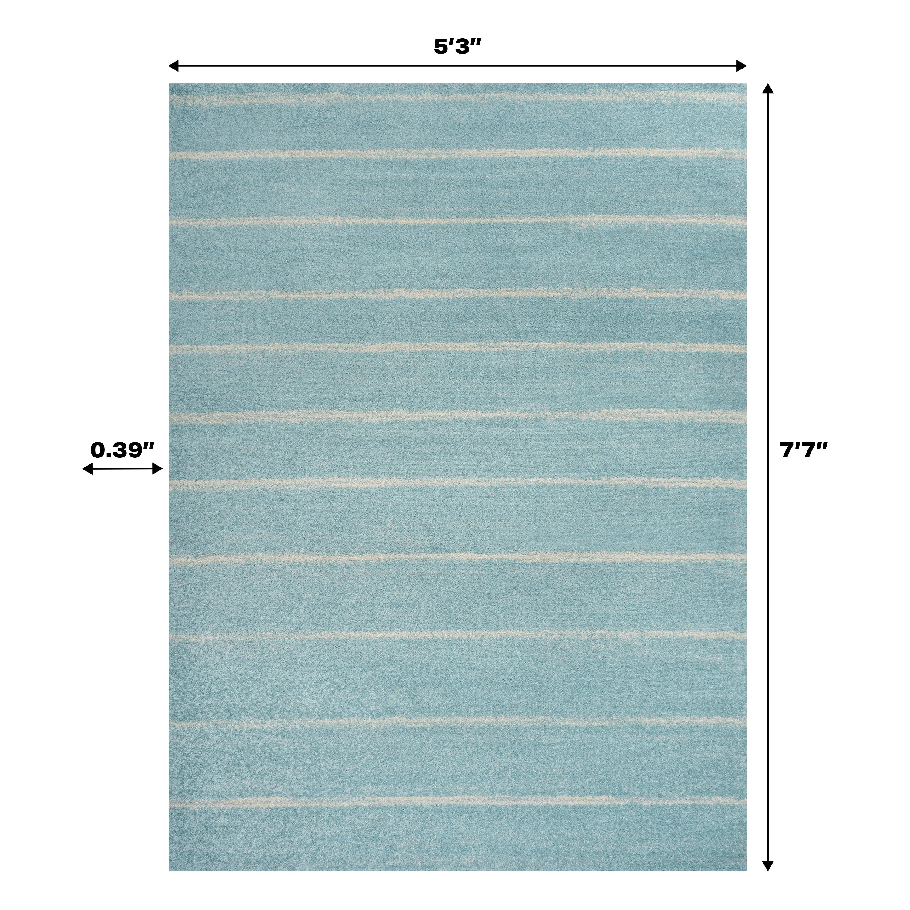 JONATHAN Y Alia Minimalist Stripe Area Rug