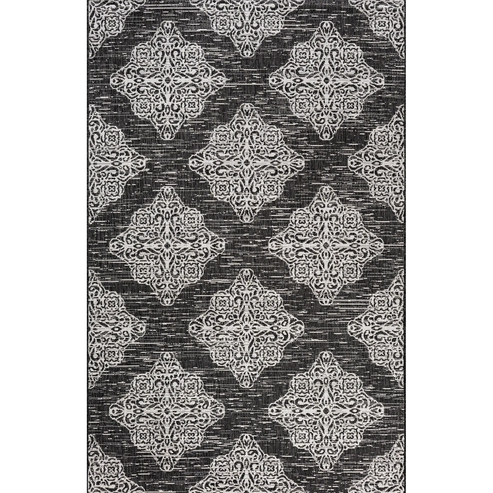 JONATHAN Y Arabesque Ornate Medallions Indoor/Outdoor Area Rug