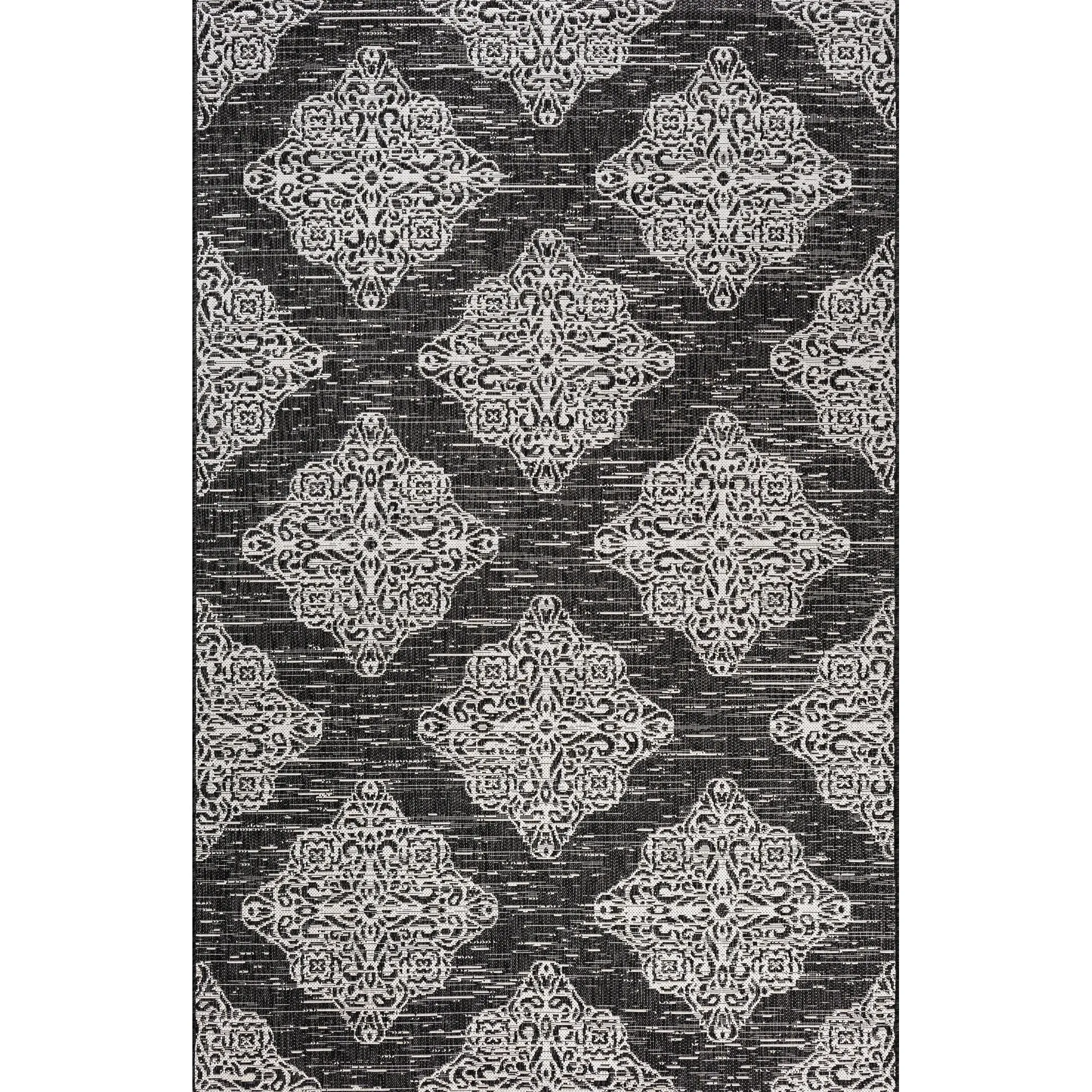 JONATHAN Y Arabesque Ornate Medallions Indoor/Outdoor Area Rug