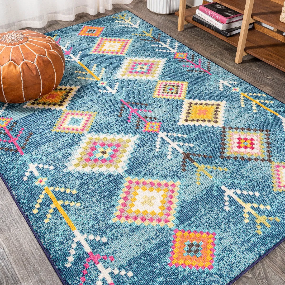 JONATHAN Y Arta Love Geometric Area Rug