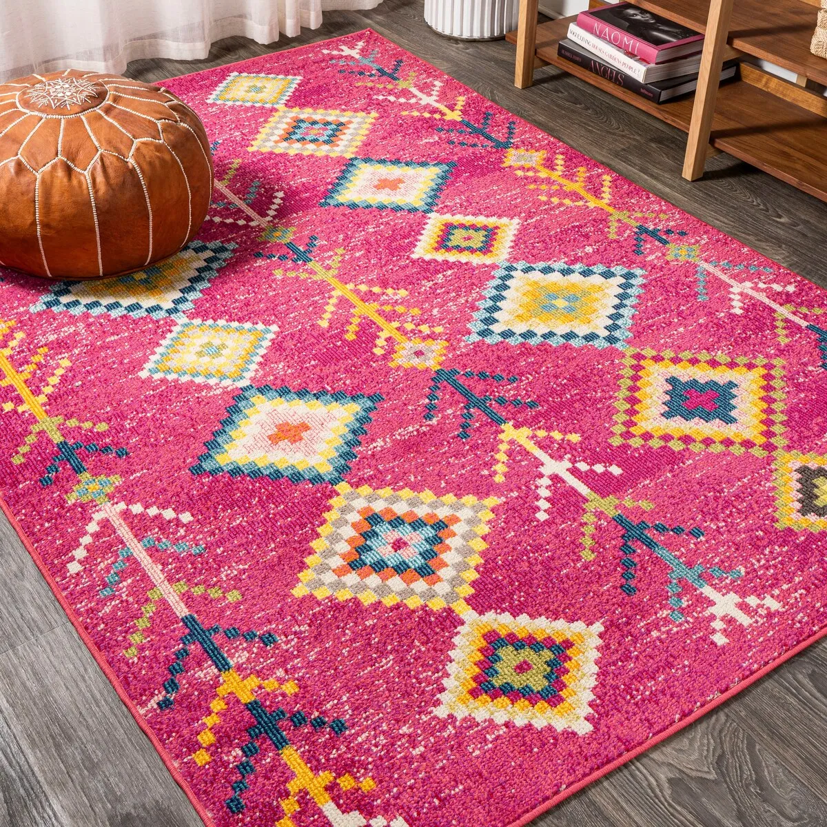 JONATHAN Y Arta Love Geometric Area Rug