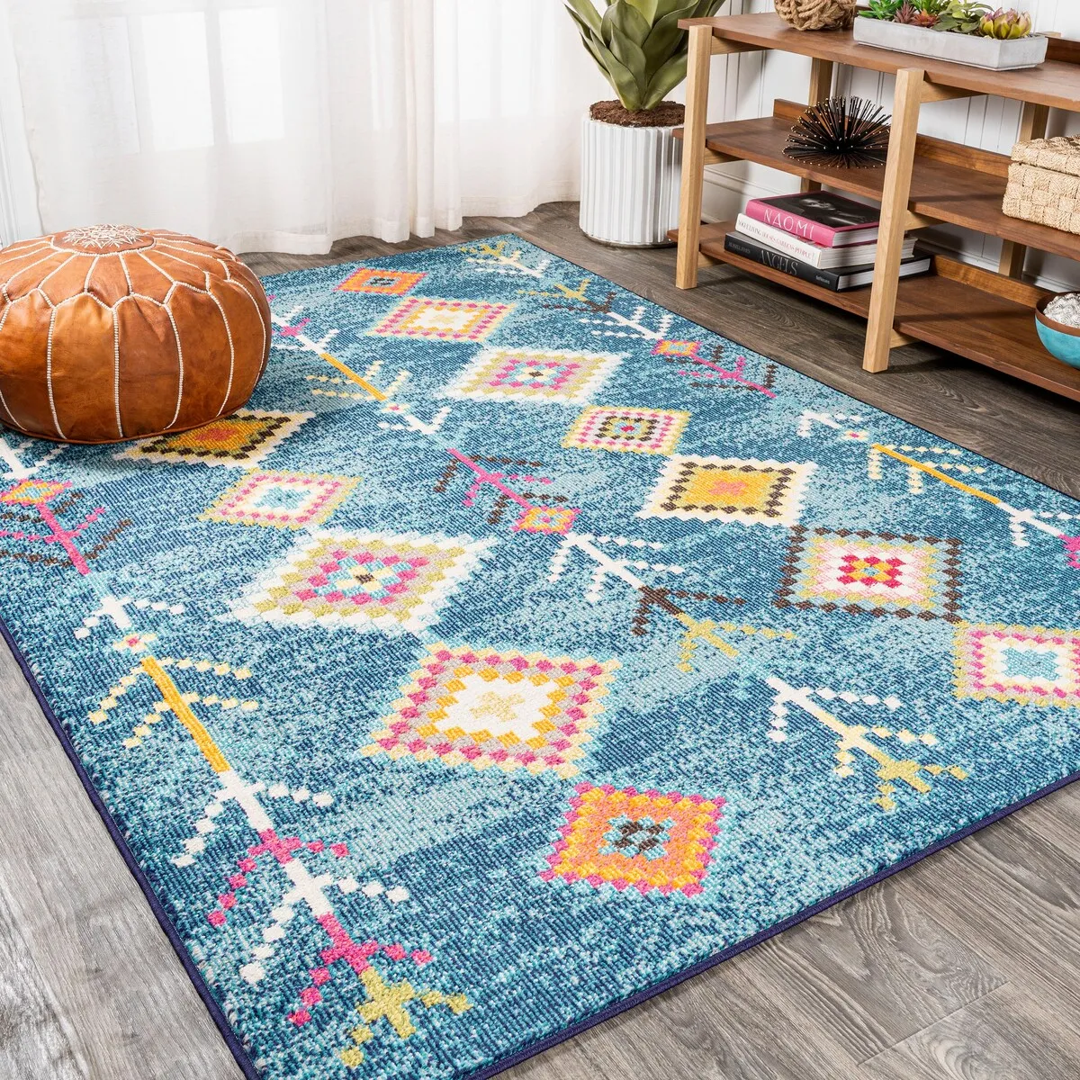 JONATHAN Y Arta Love Geometric Area Rug