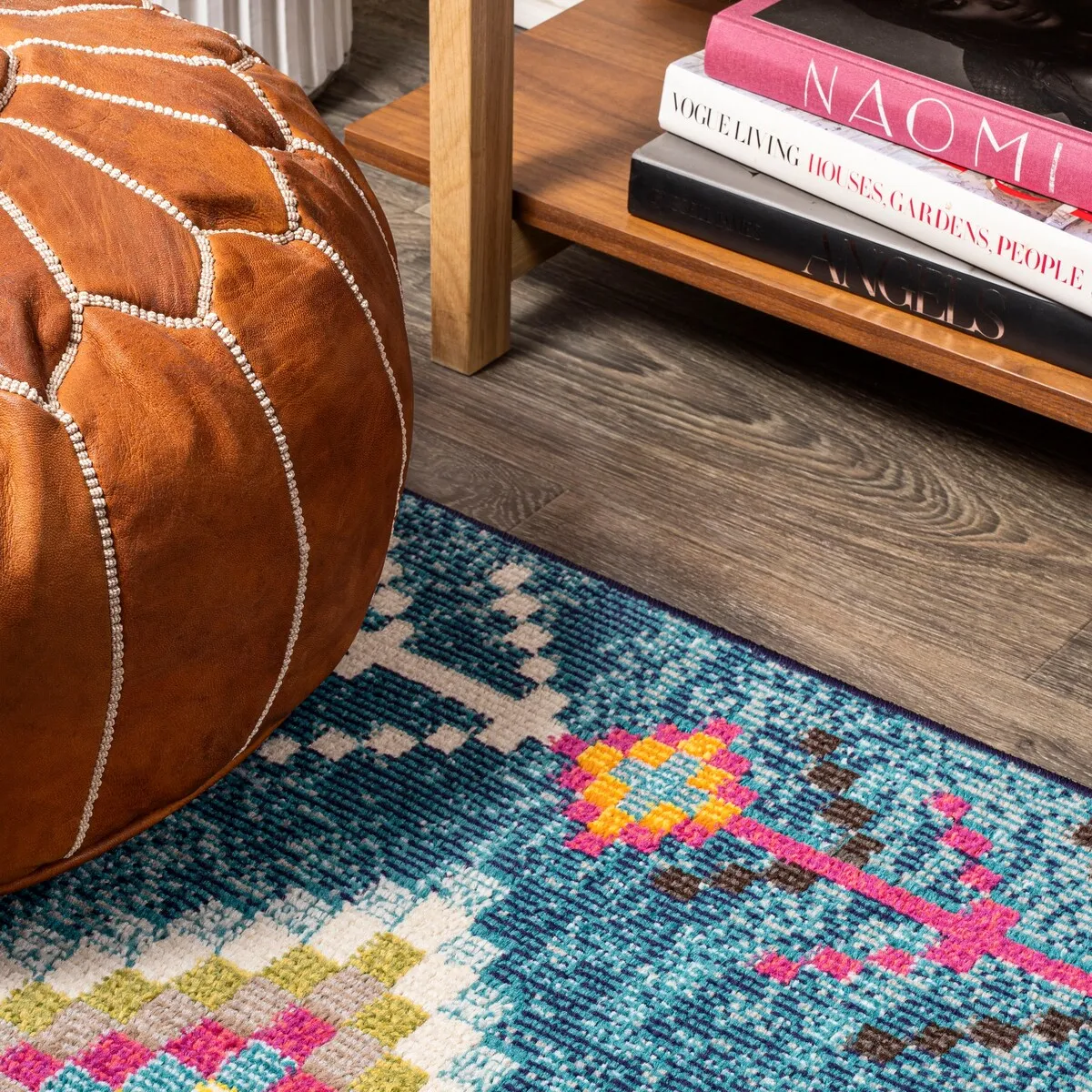 JONATHAN Y Arta Love Geometric Area Rug