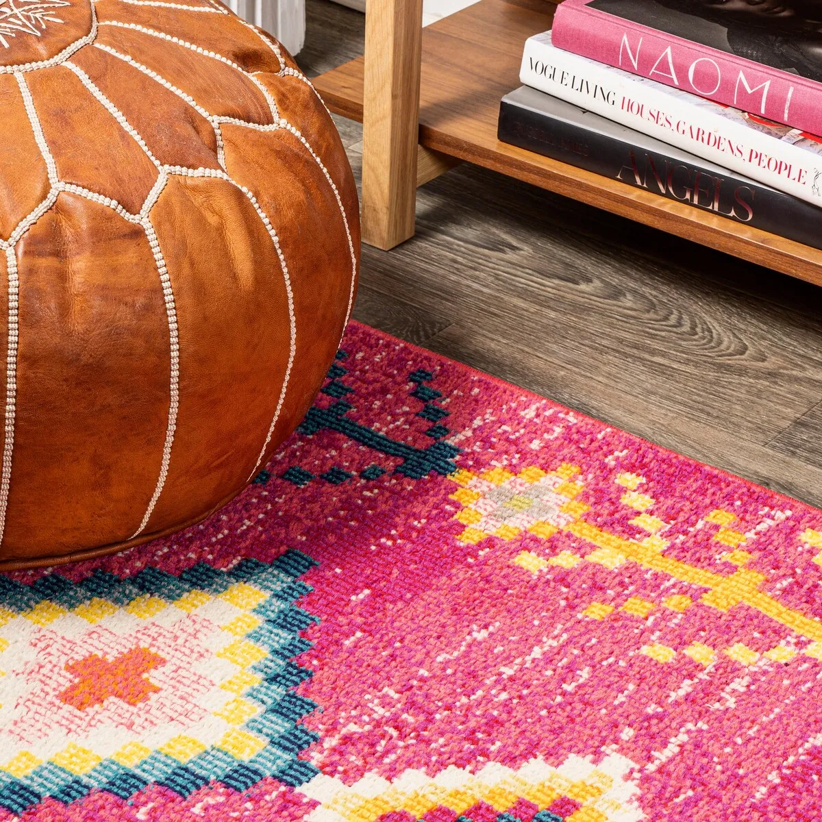 JONATHAN Y Arta Love Geometric Area Rug