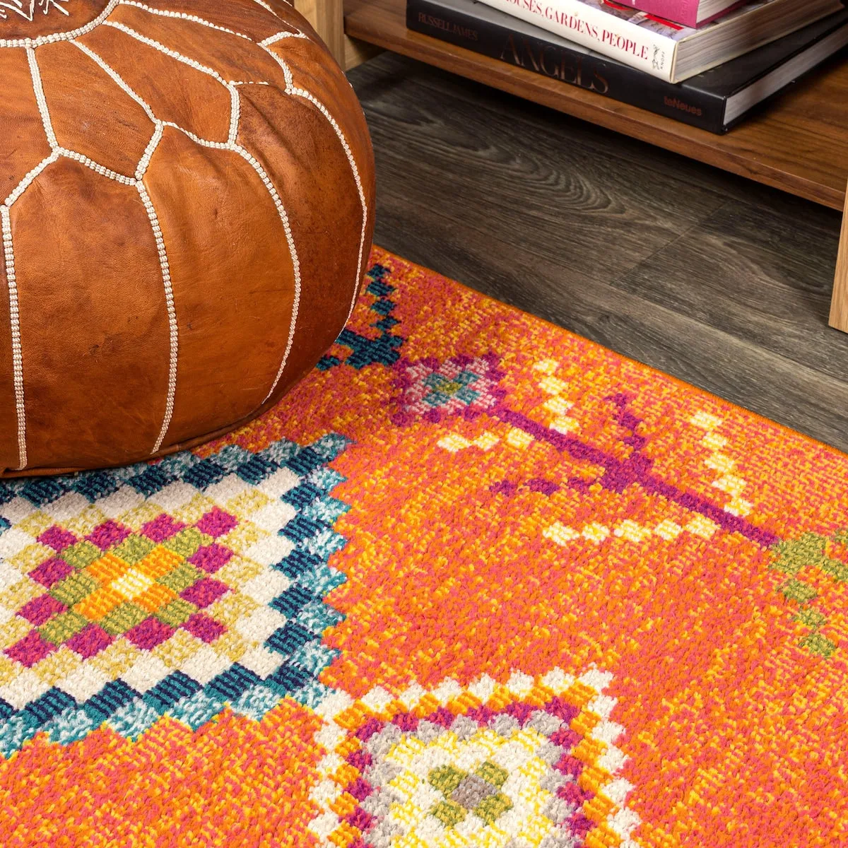 JONATHAN Y Arta Love Geometric Area Rug