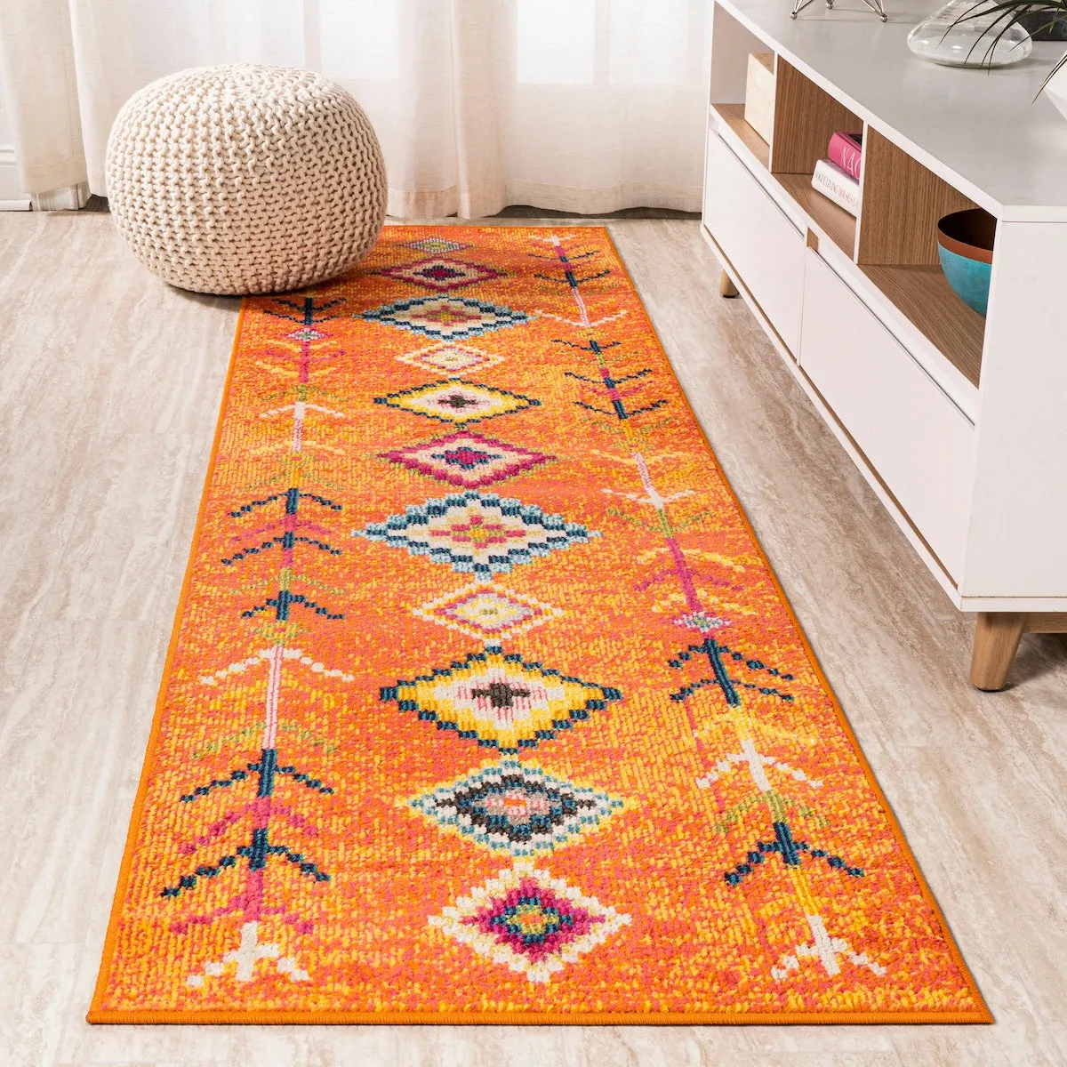 JONATHAN Y Arta Love Geometric Area Rug